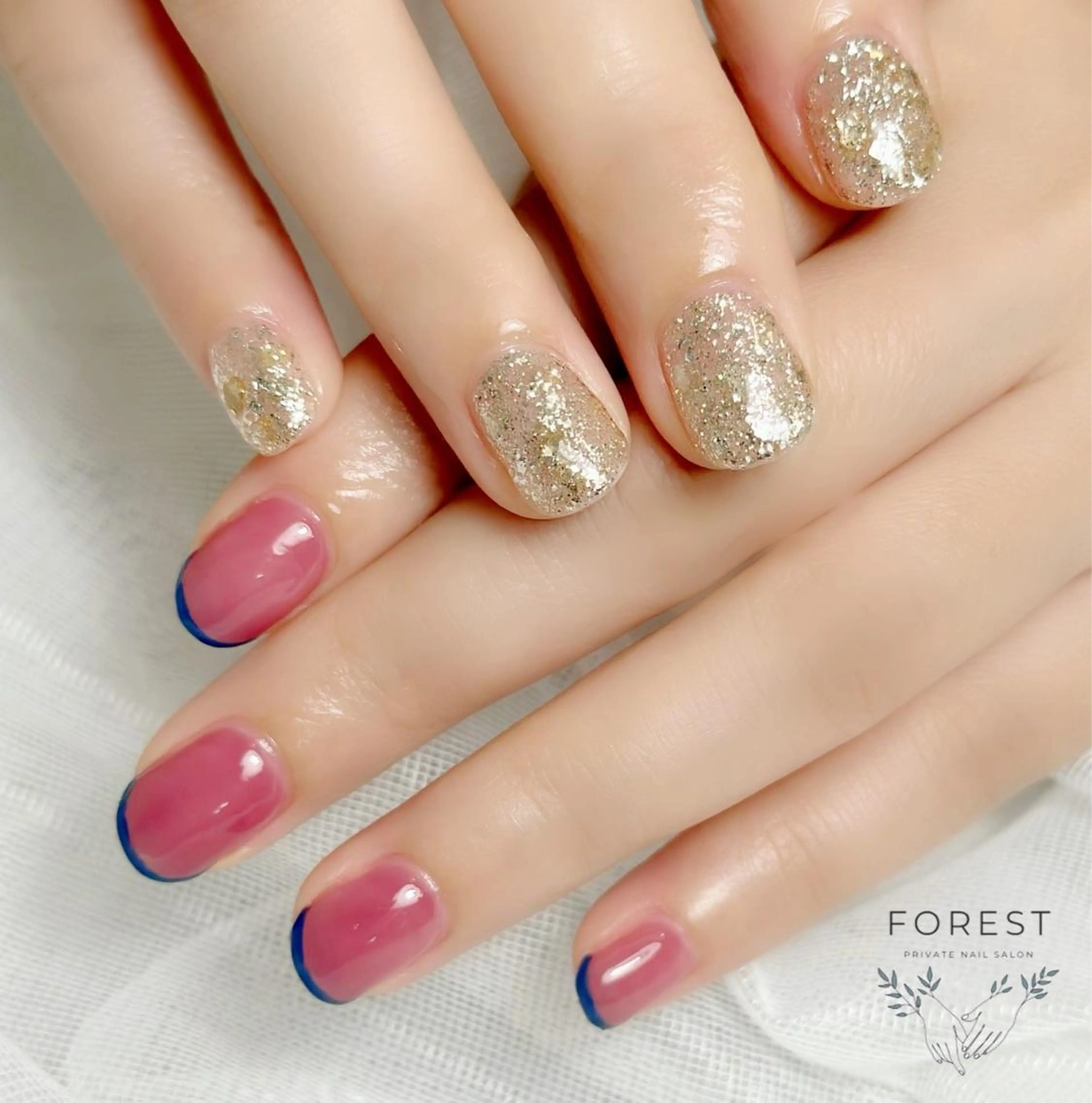 ネイル 白岡市篠津自宅 サロンForestのネイルデザイン