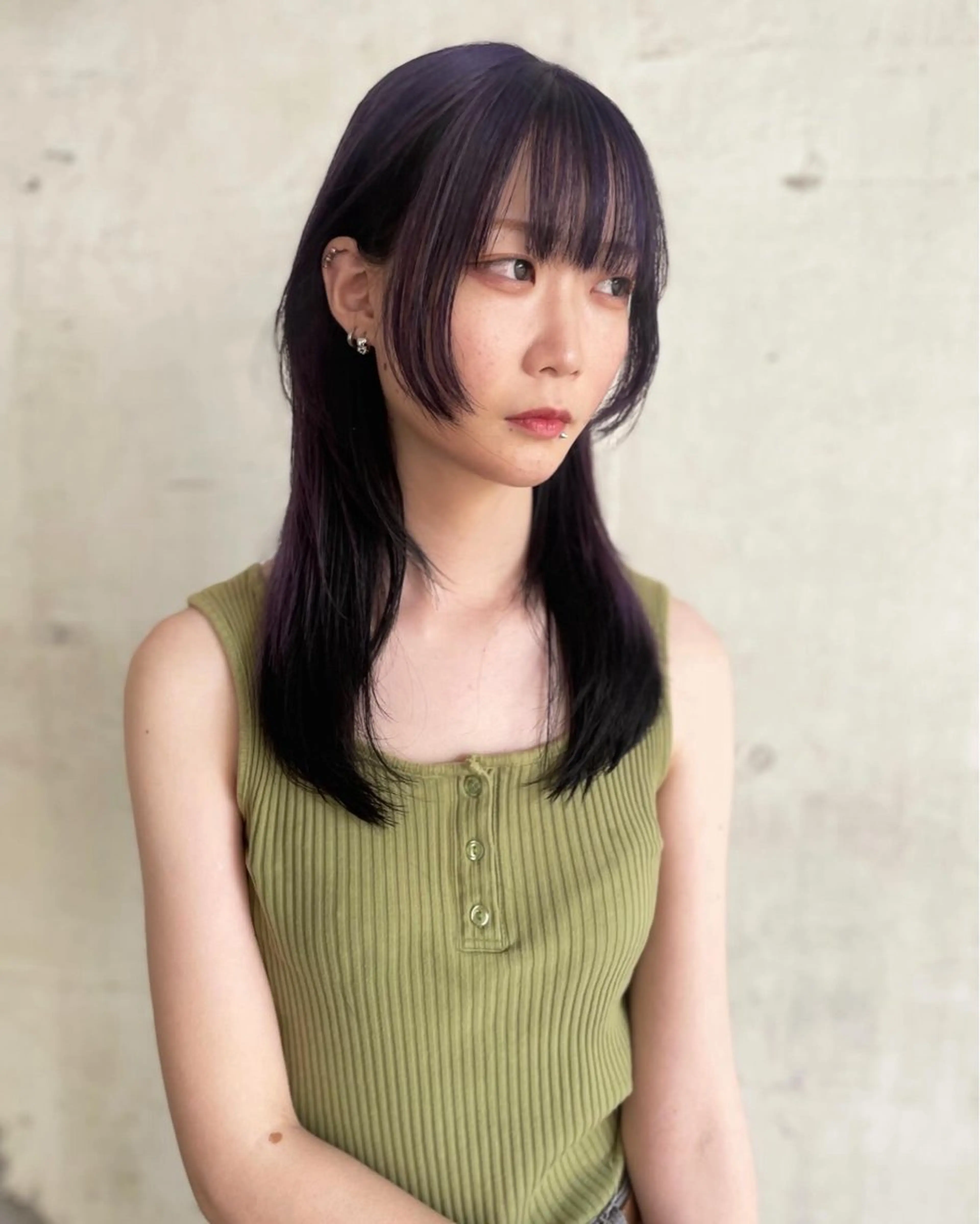 ロング カラー FRAME spa&hair room博多店【フレーム】所属・髪質改善｜顔周り｜博 多｜川上智也のヘアスタイル