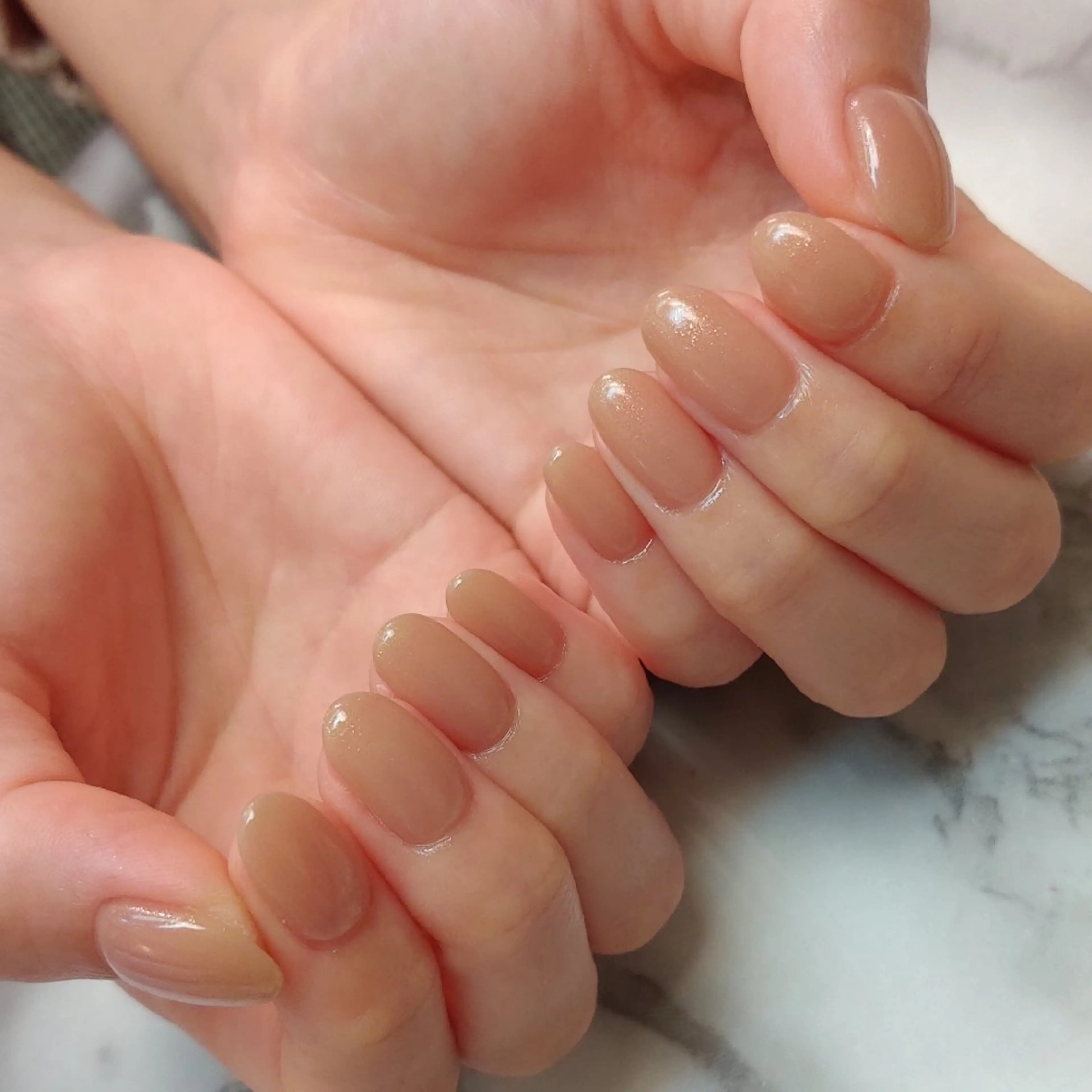 ネイル ワンカラーネイル ジェヌインネイル 河内のネイルデザイン