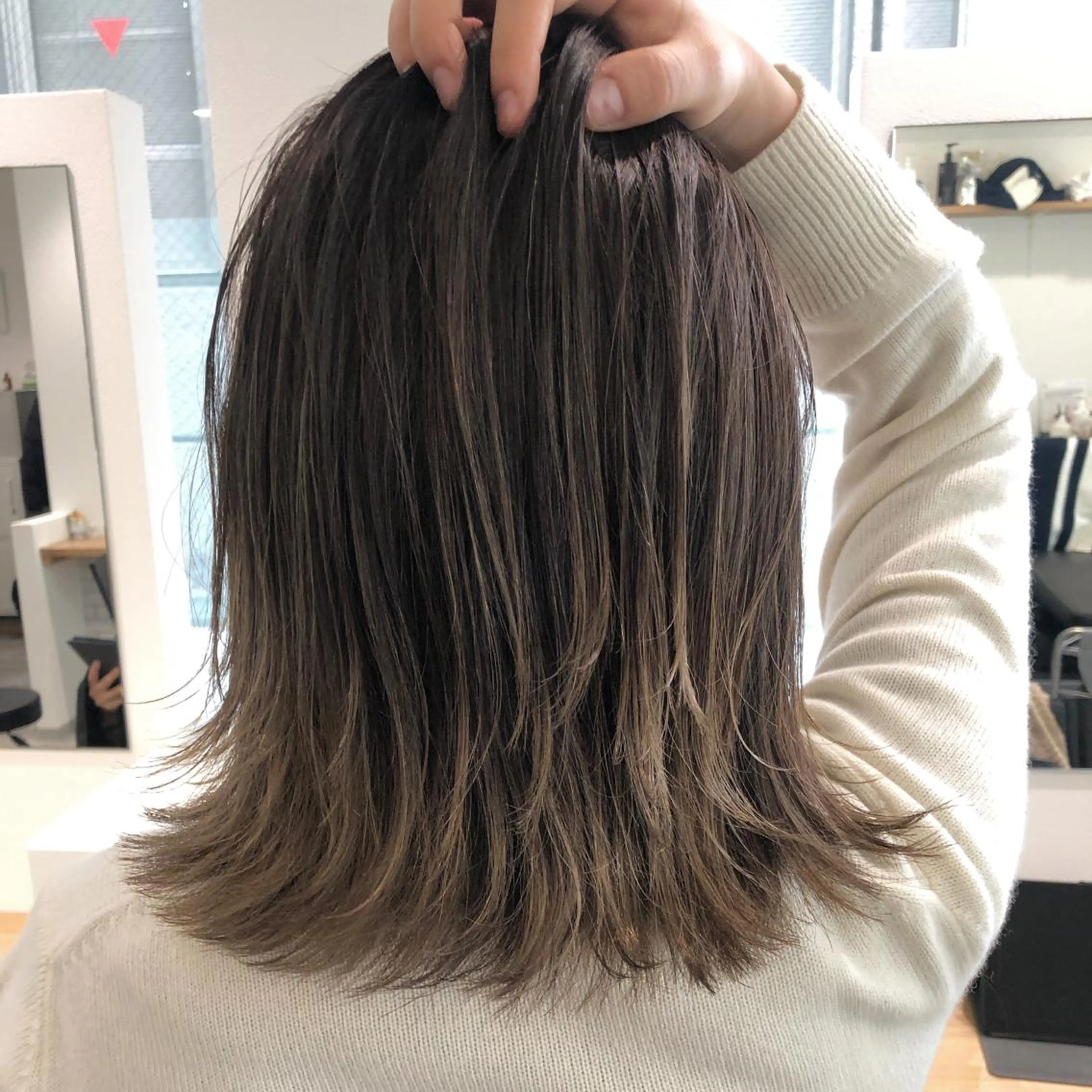 ショート カラー ブリーチ カット ヘアカラー トリートメント JILBLAN京都 ショート/ハイライトのヘアスタイル