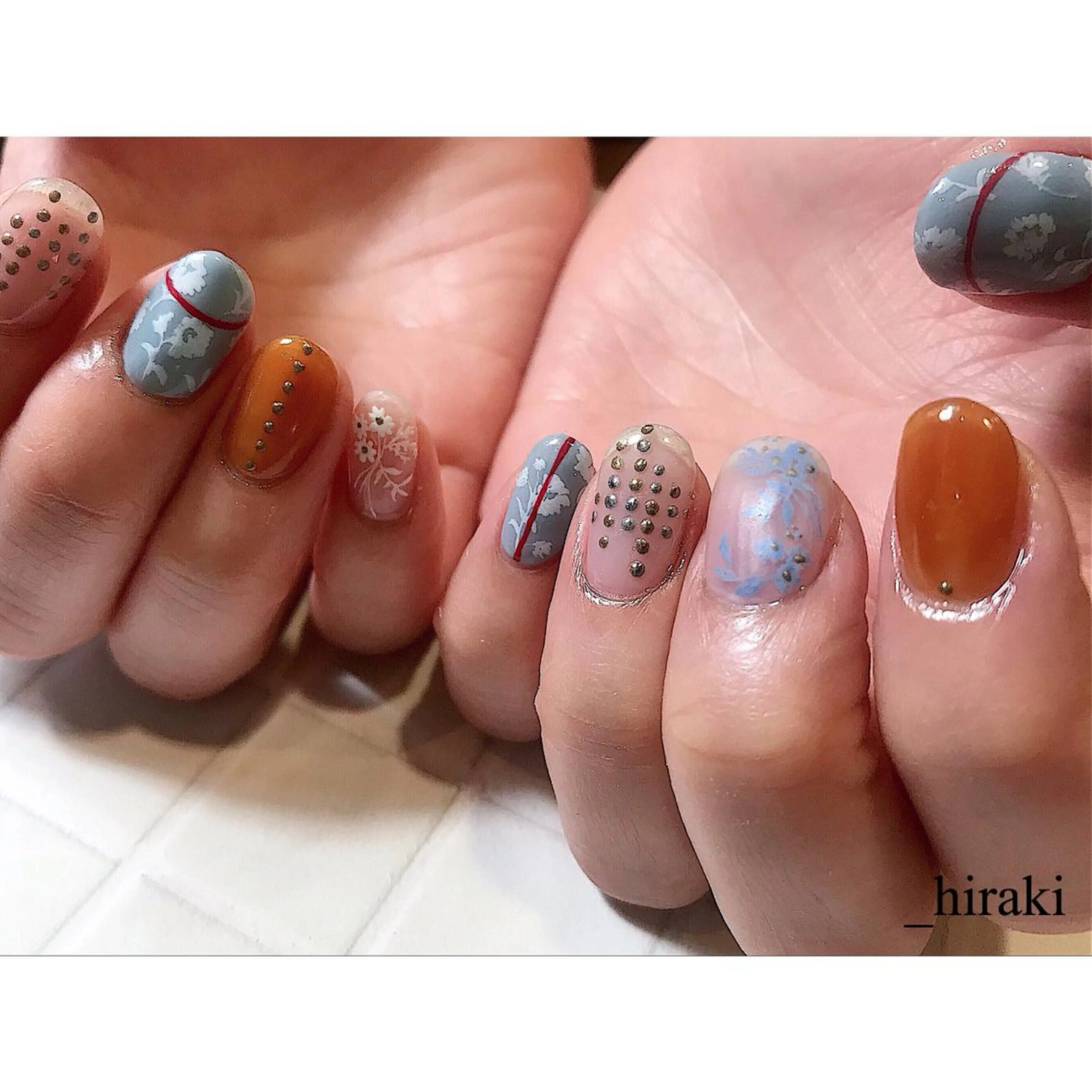 ネイル nail atelier AMBER所属・saori .の眉毛・アイブロウイメージ