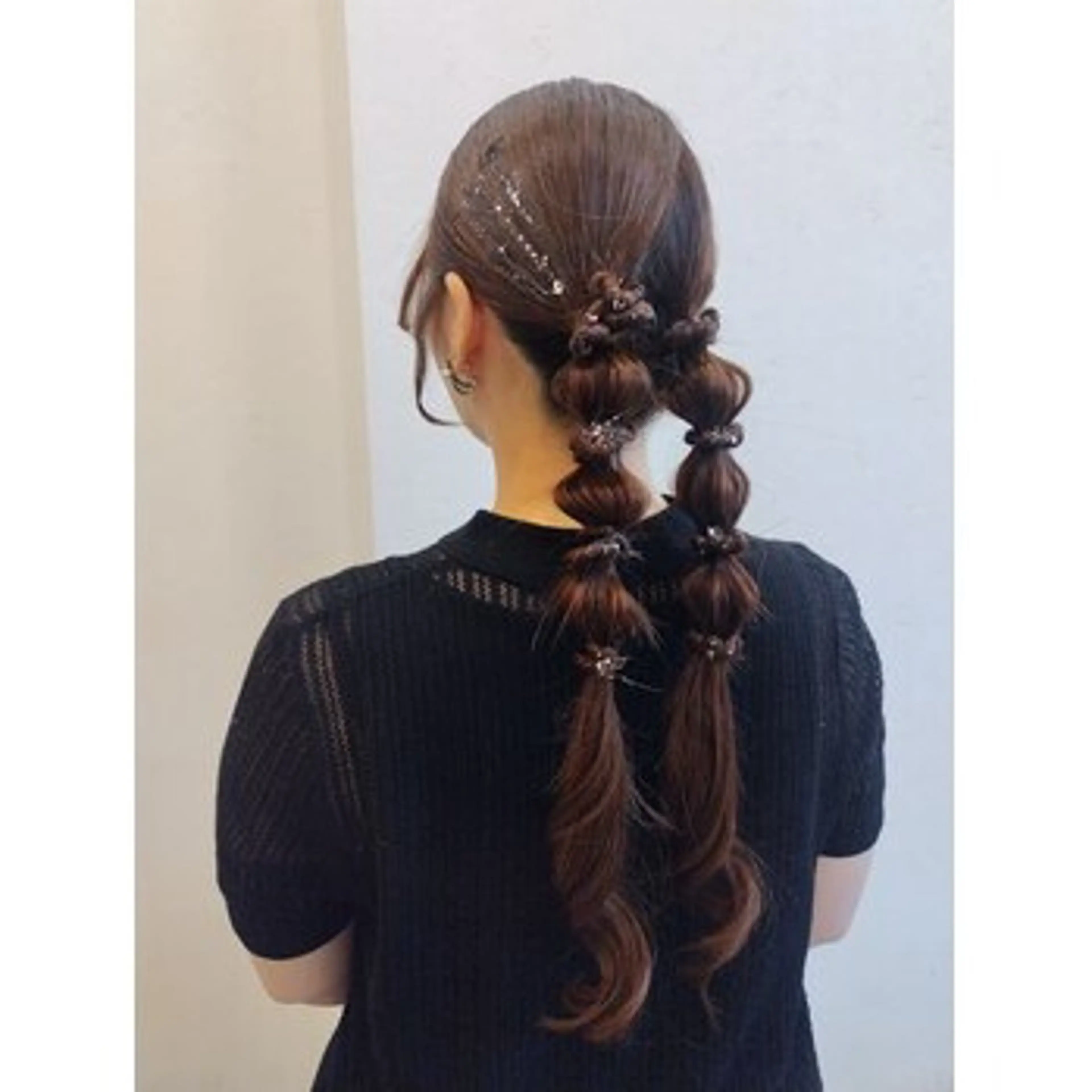 セミロング 韓国風ヘア LUXbe博多バスターミナル店所属・澤田 あきのヘアスタイル