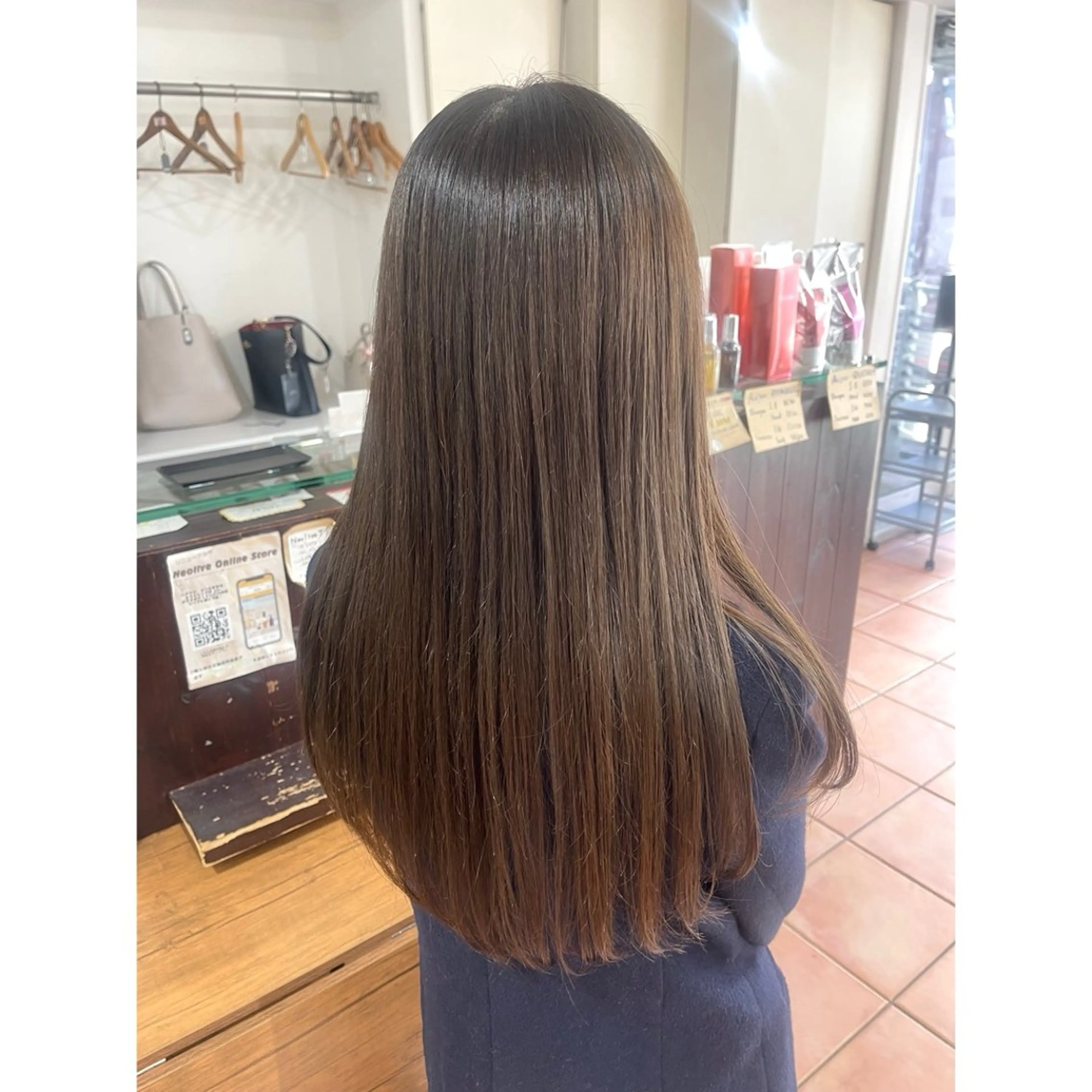 【カラーのみメニュー】 カラー+Aujua4stepトリートメント🧴‎◌𓈒𓐍の写真