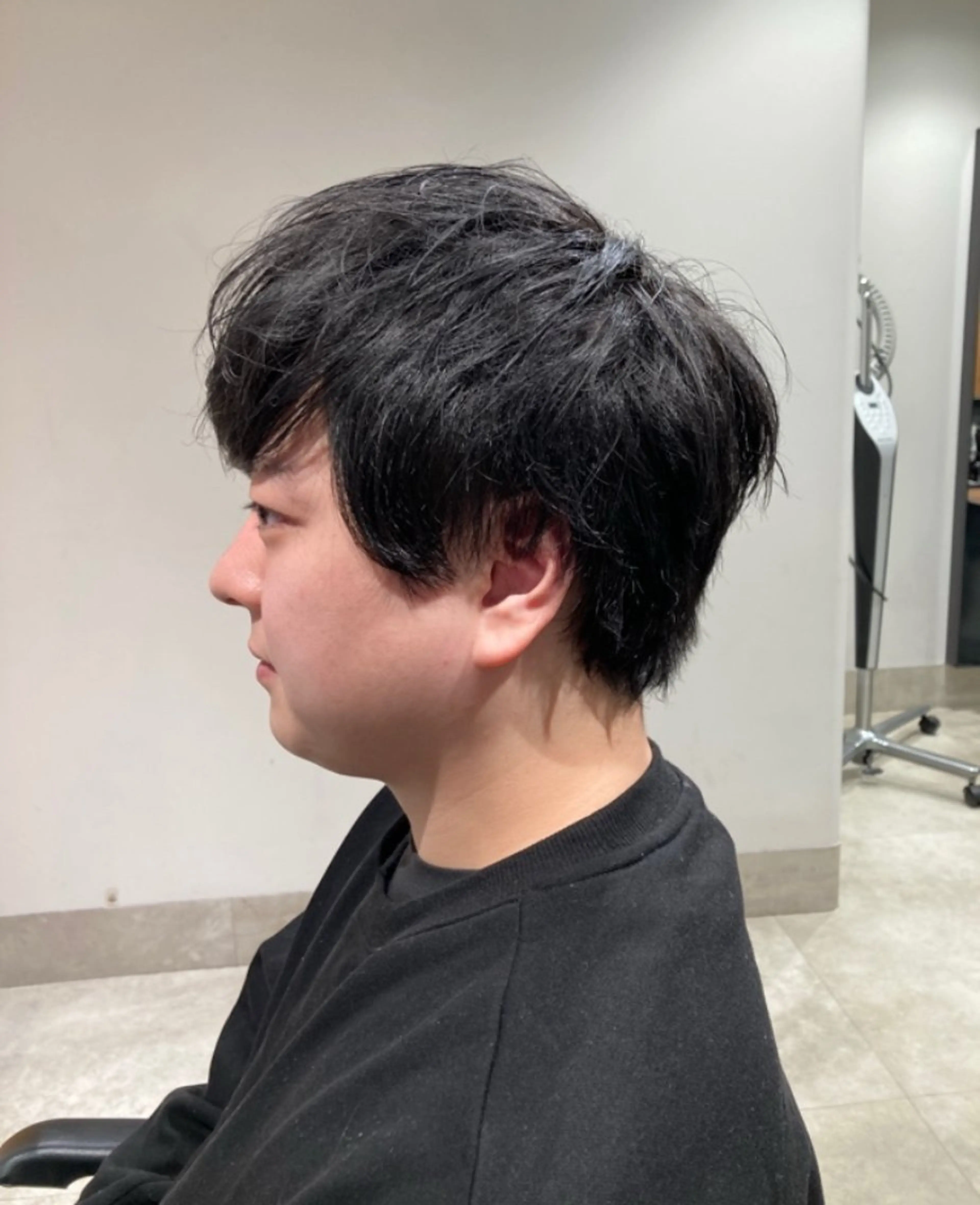 ショート メンズ カット ヘッドスパ メンズ特化/メッシュ /パーマ/比嘉のヘアスタイル