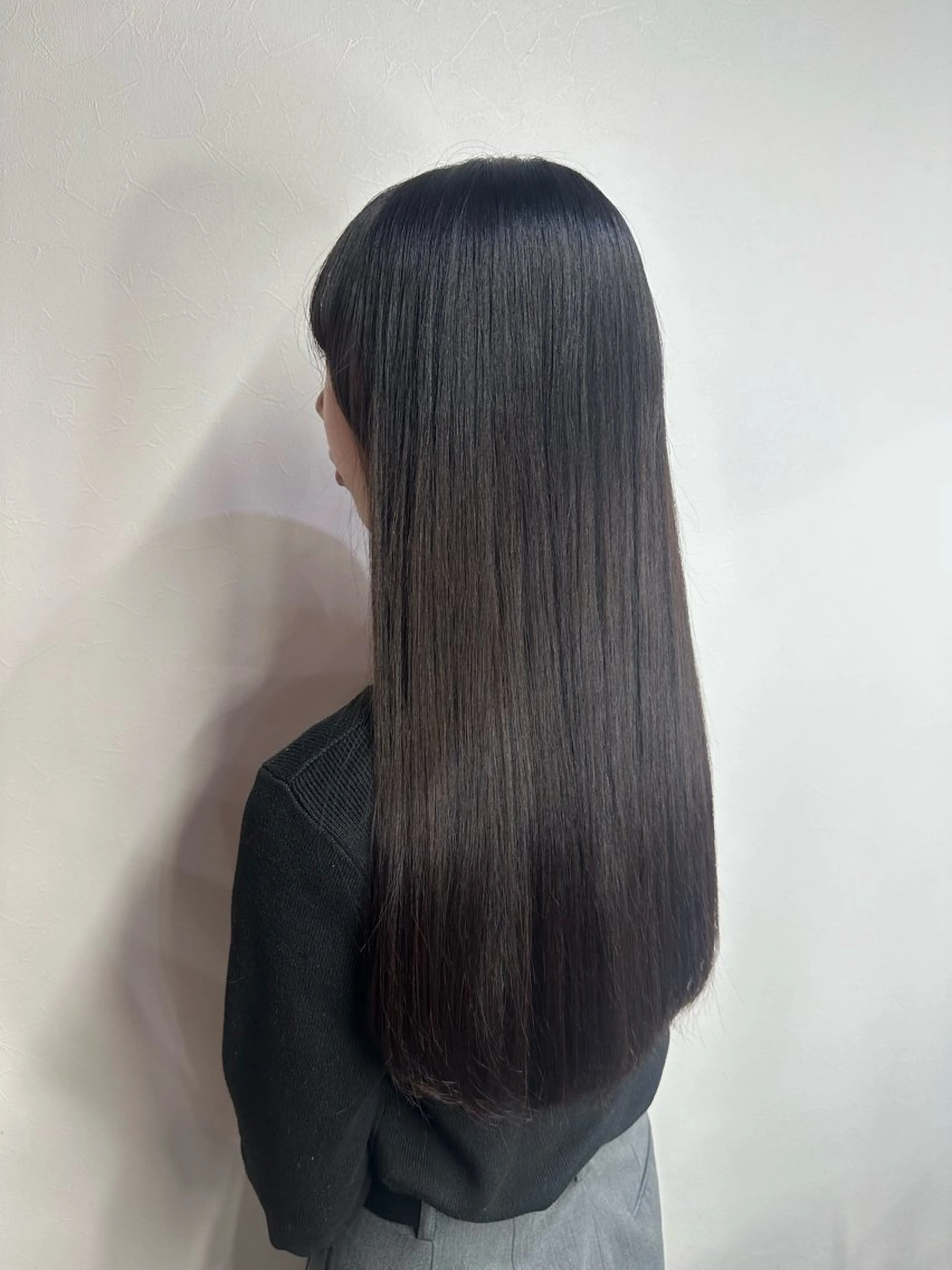 セミロング 艶髪/透明感/吉祥寺 /縮毛矯正/yutoのヘアスタイル