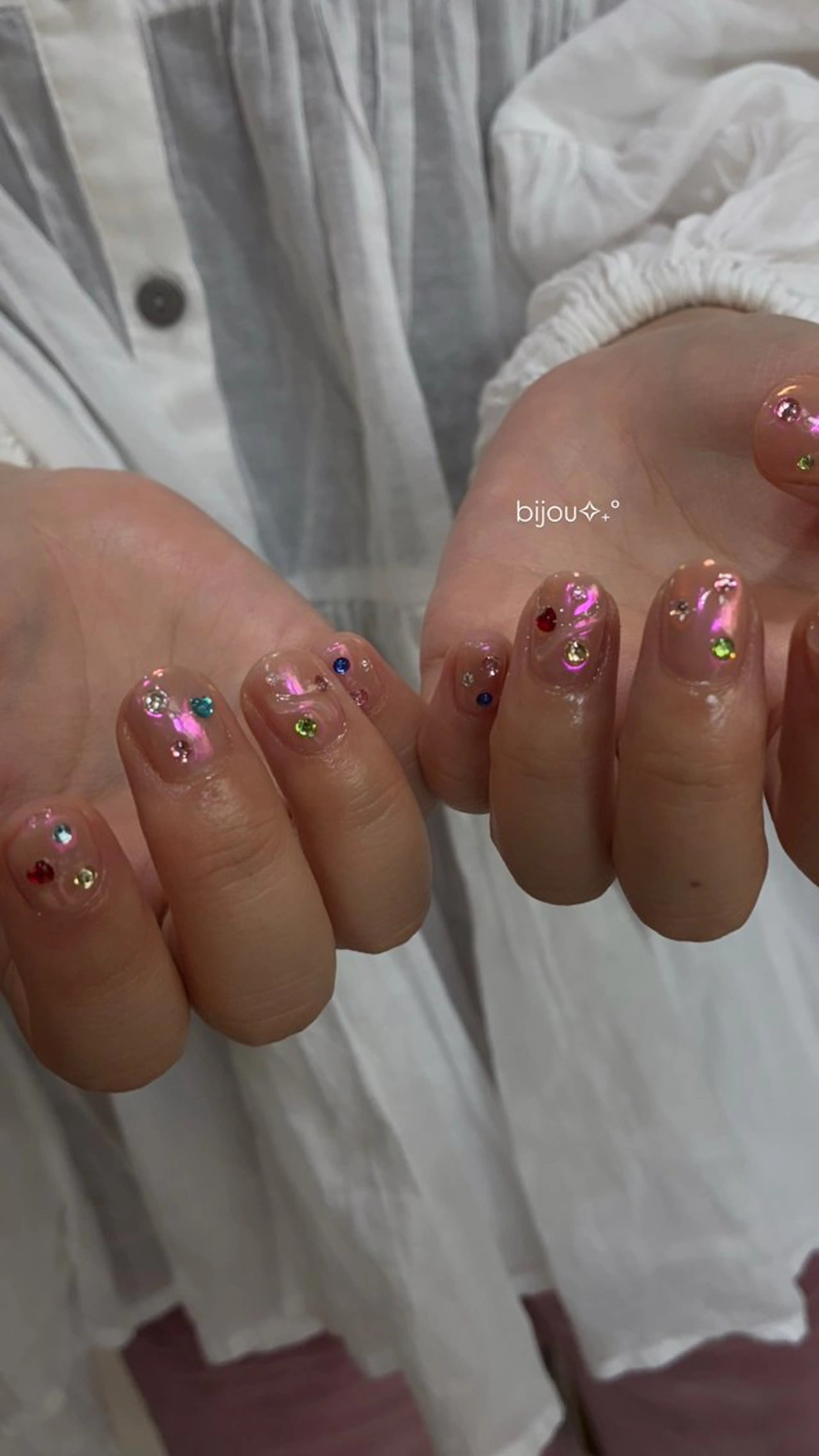 ネイル ハンドネイル ネイルサロン　SLASH所属・Aki ୨୧のネイルデザイン