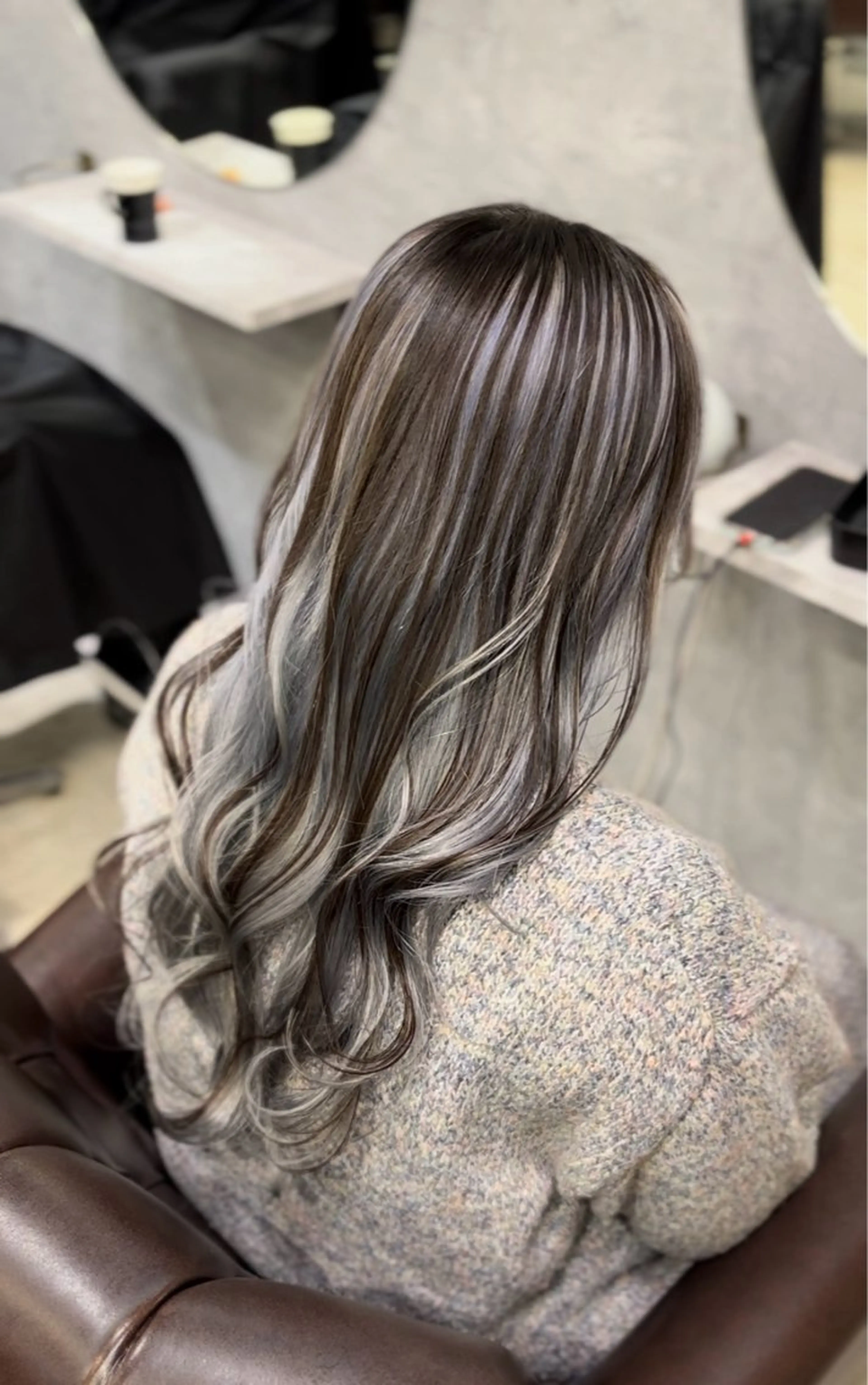 ロング ヘアカラー トリートメント ❄️高木 里歩❄️のヘアスタイル