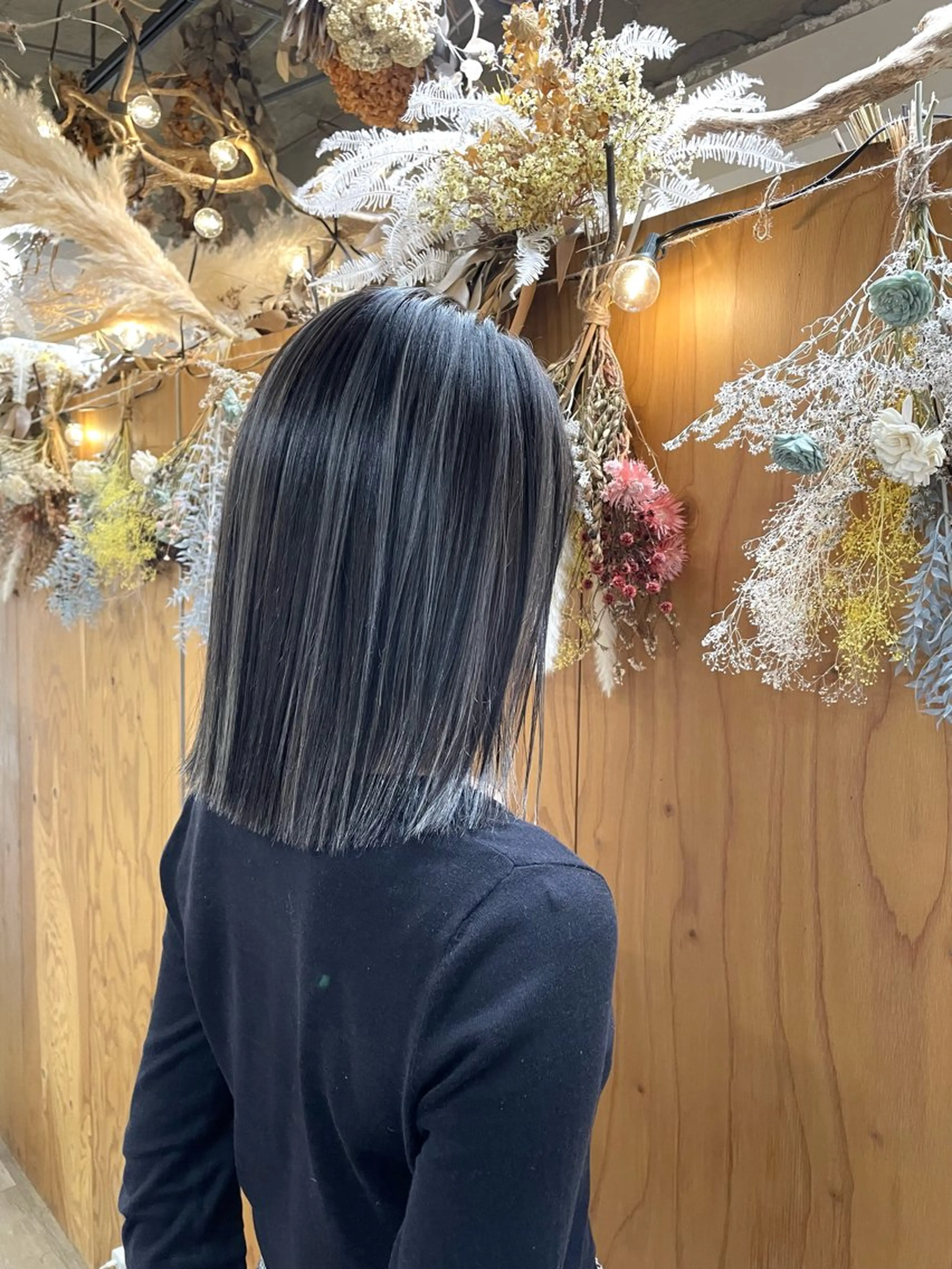 ミディアム カラー ︎🤎デザインカラー kayanoのヘアスタイル