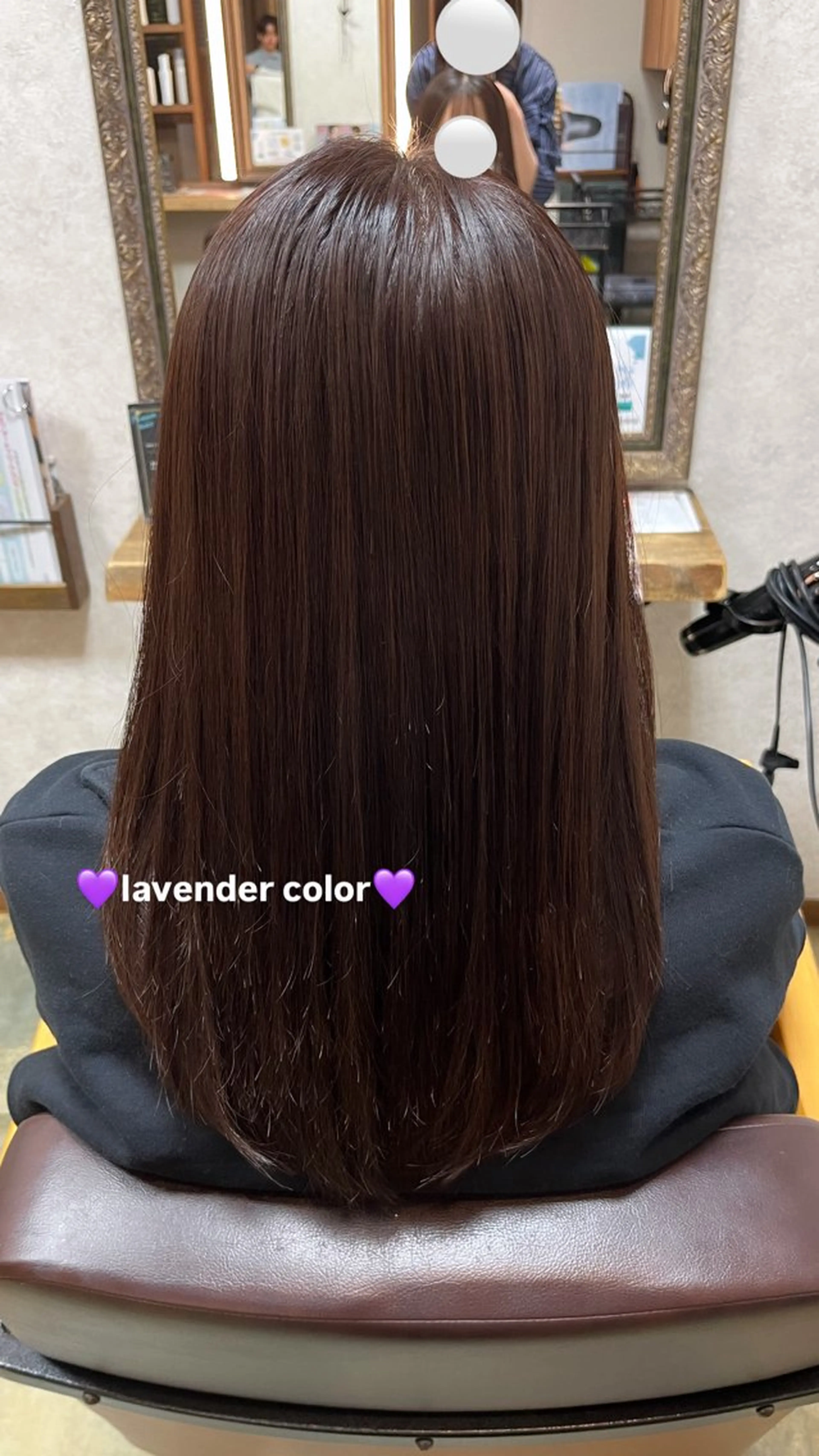 セミロング ヘアカラー miku/ blancblancのヘアスタイル