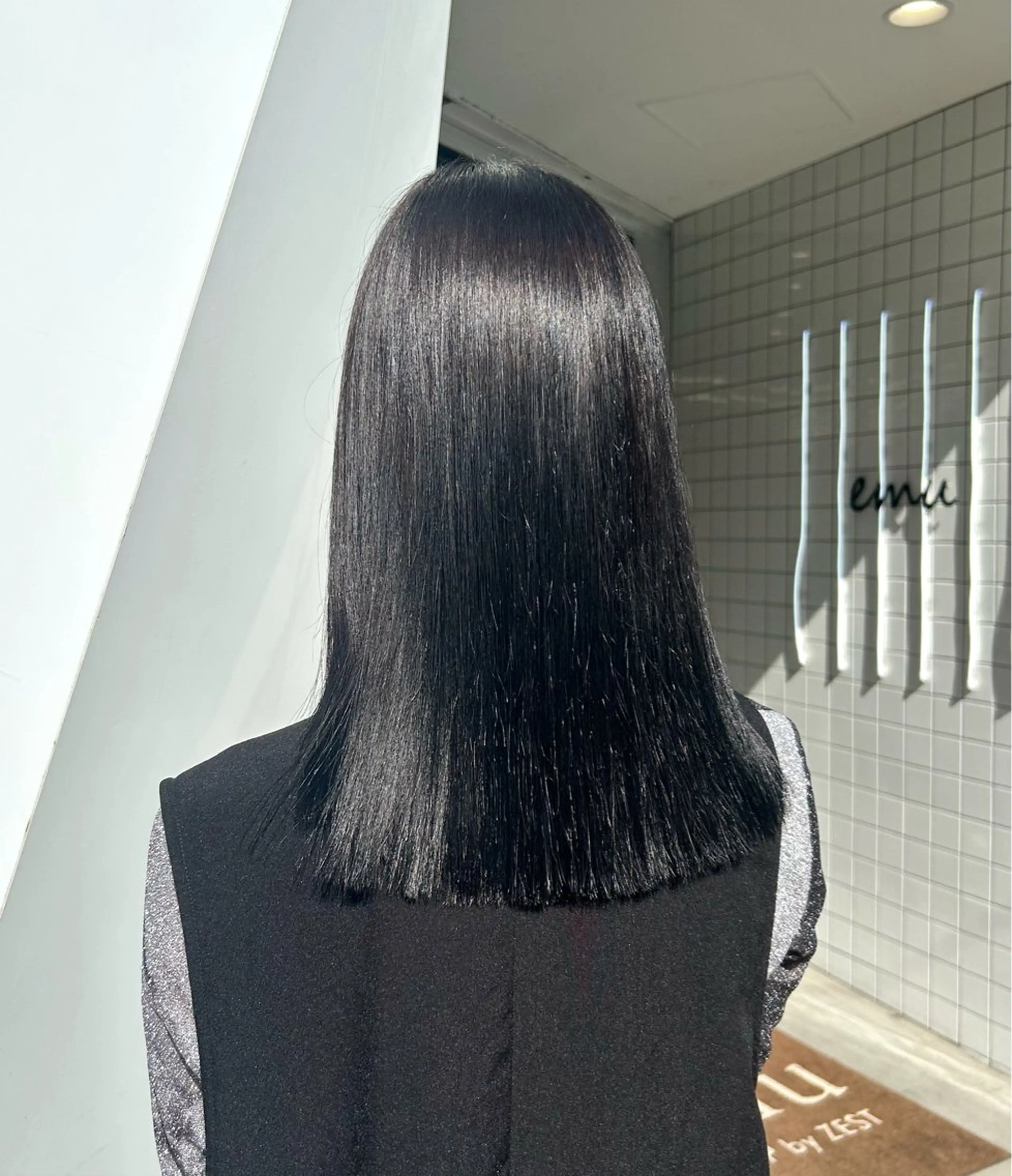 ミディアム カラー 髪質改善 トリートメント ちょめ/八王子 ZEST emuのヘアスタイル