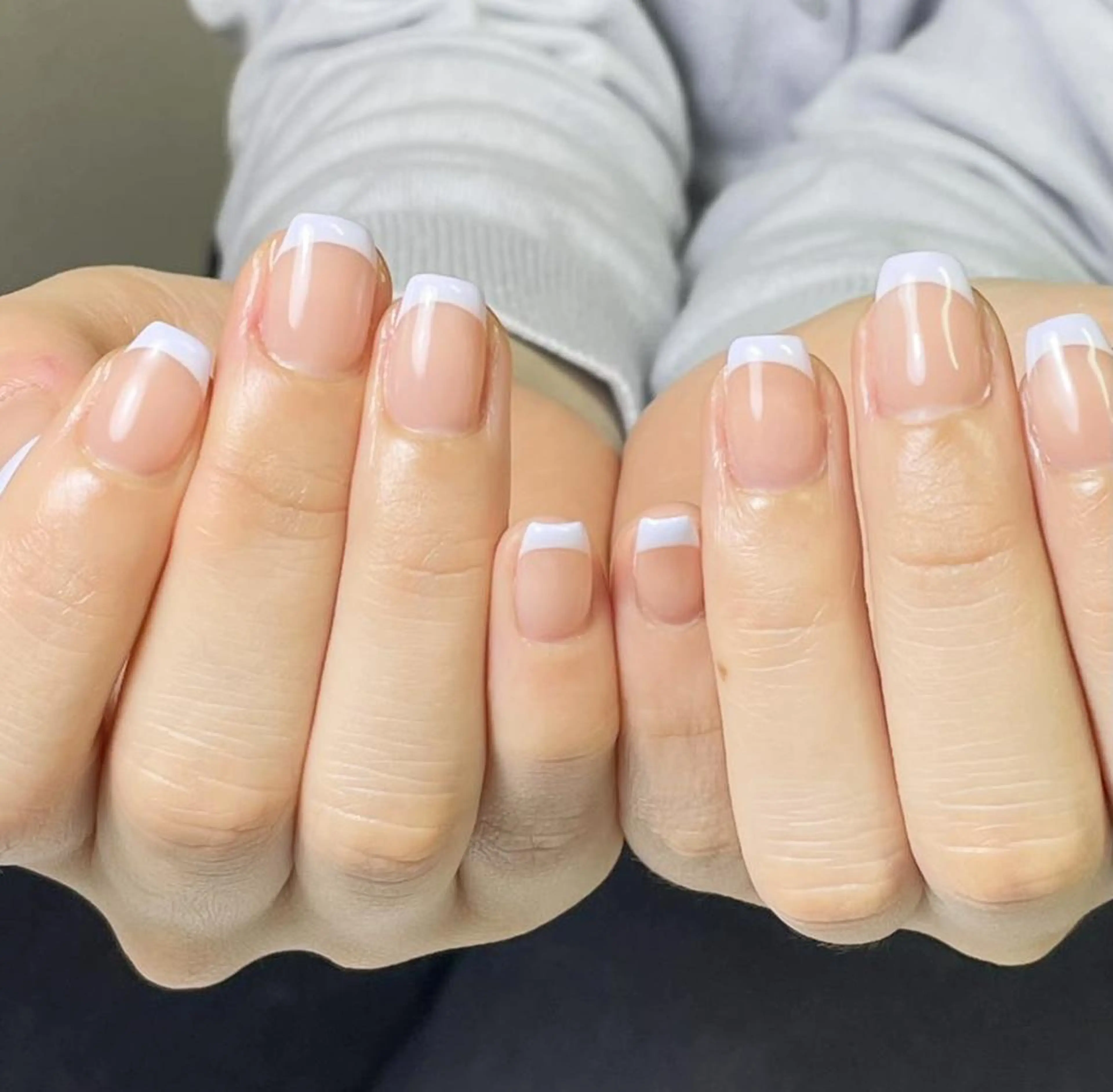 ネイル フレンチネイル ハンドネイル DIAMOND Nail🍒のネイルデザイン