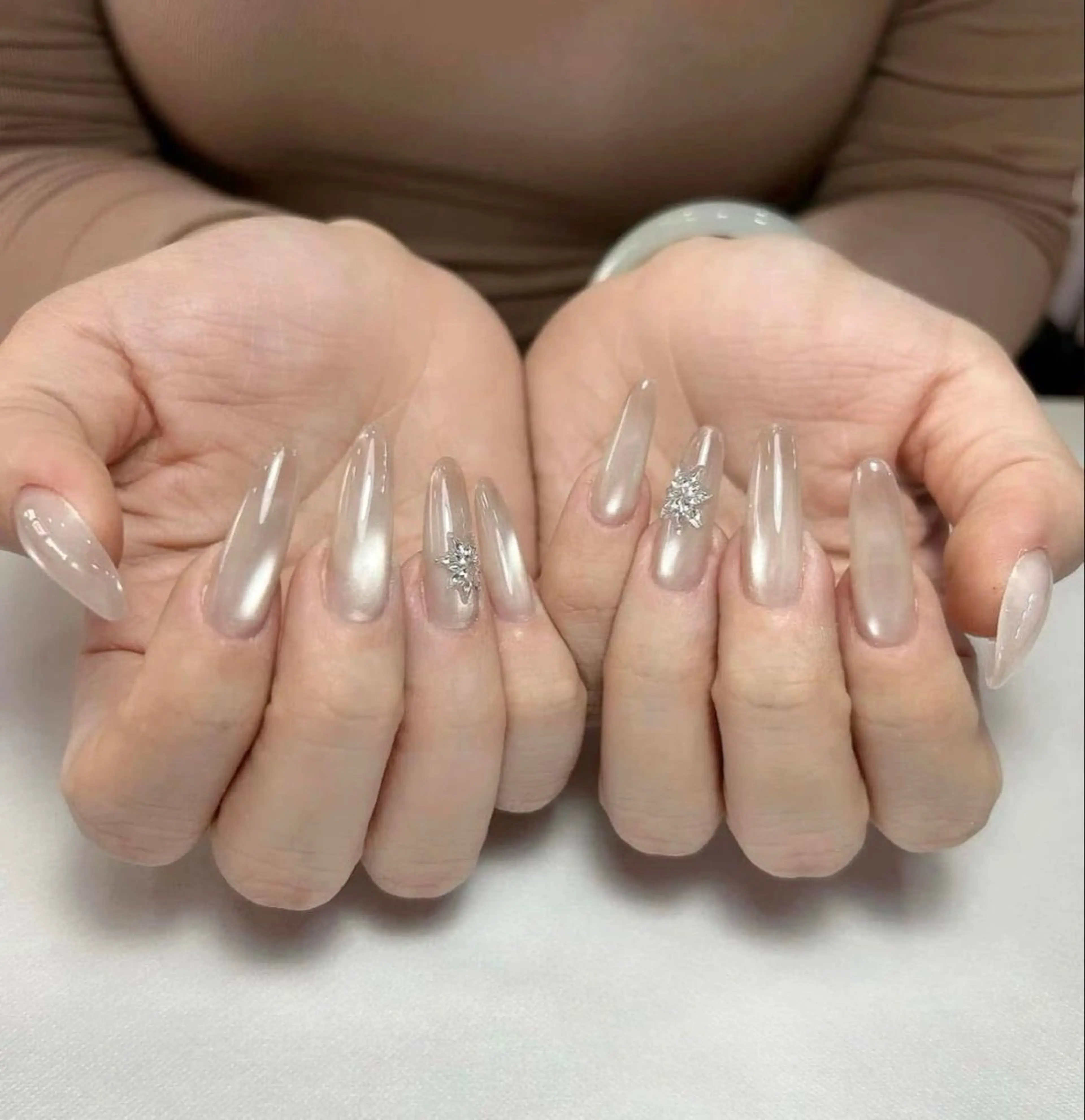 メンズ ネイル 学生（メンズ向け） ジェルネイル 持ち込み ワンカラーネイル ハンドネイル FUJI Nail Salon所属・FUJI NAILSALONのネイルデザイン