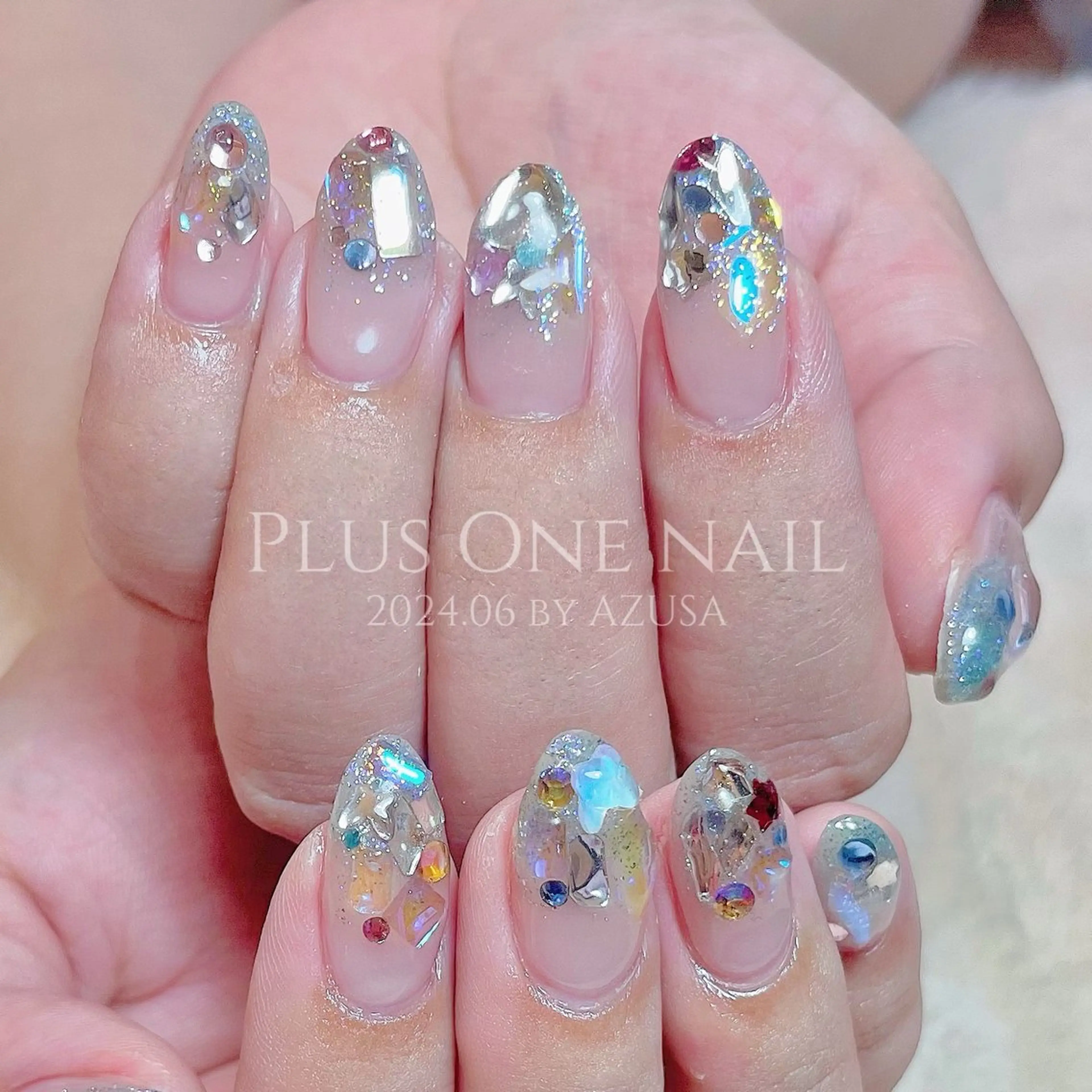 ネイル PLUS ONE    ネイルサロン所属・Plus  One _AZUSAのネイルデザイン
