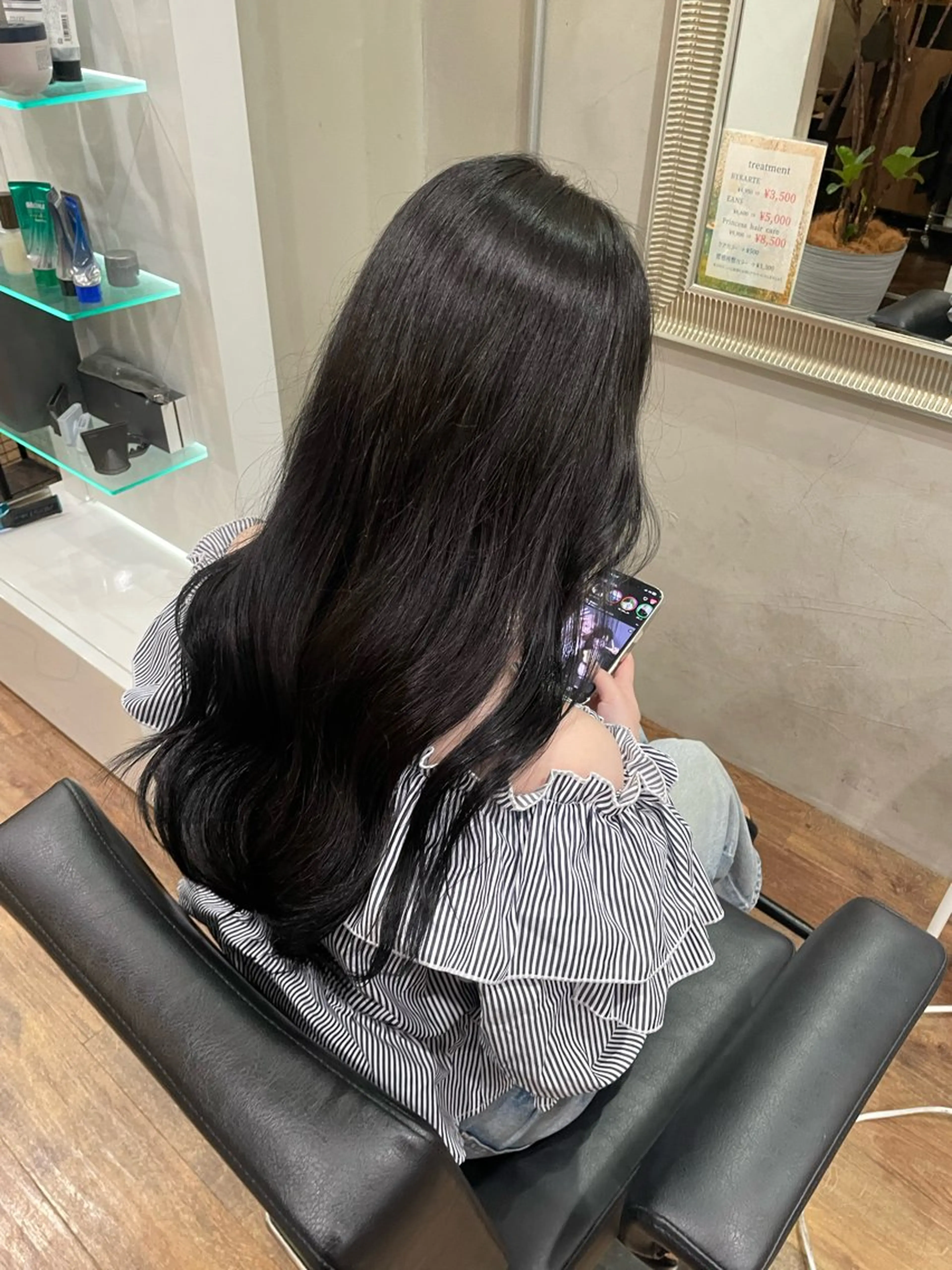 期間限定🥣艶カラー➕髪質改善プリンセスヘアケアトリートメント👸✨の写真