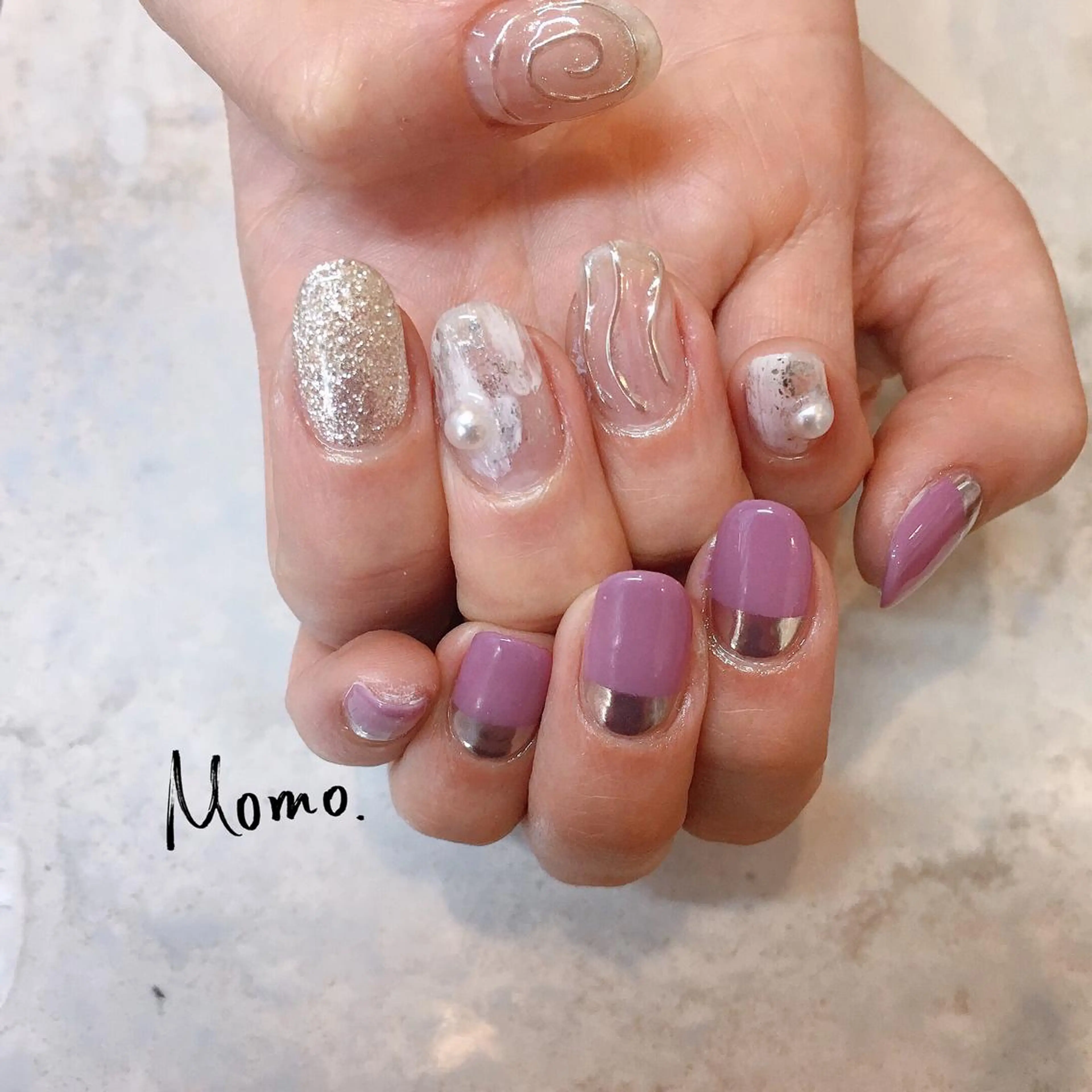 ネイル M O M Oのネイルデザイン