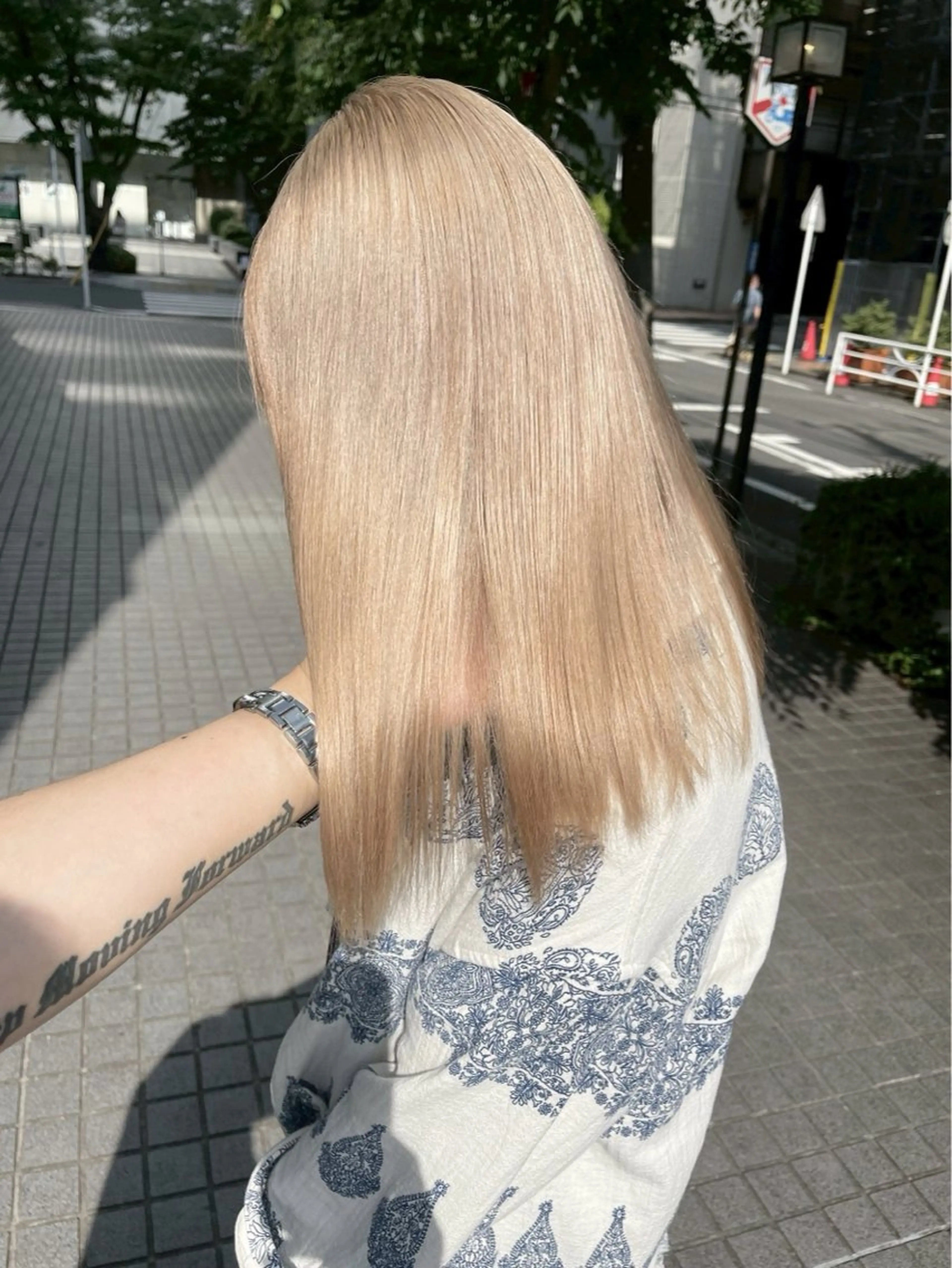 カラー ダブルカラー/ 横浜 /森 裕斗のヘアスタイル