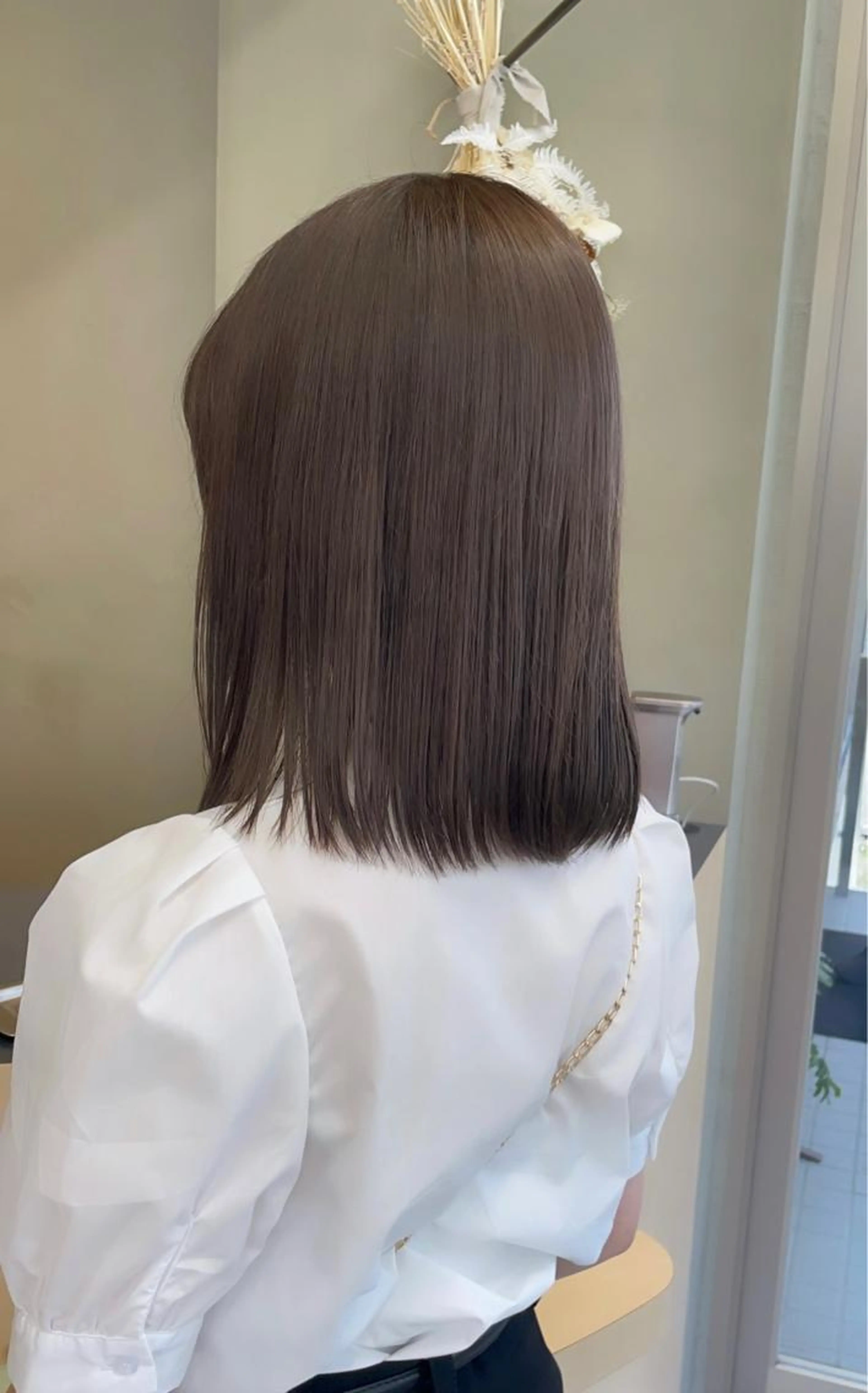 【7月限定】前髪顔まわりカット＋透明感カラー＋クイックトリートメントの写真