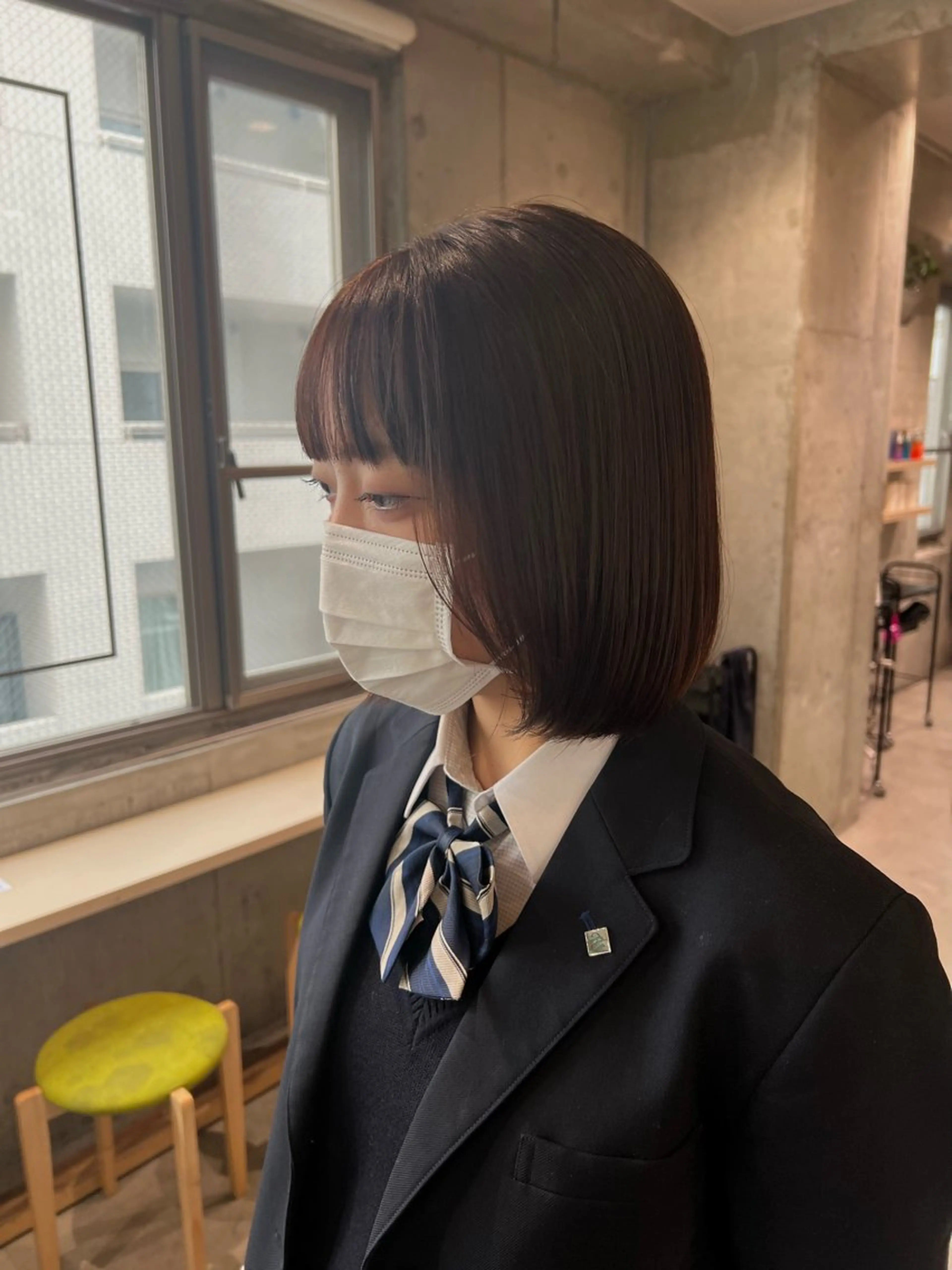 ショート ダン/メンズ/ 顔周り×透明感カラーのヘアスタイル