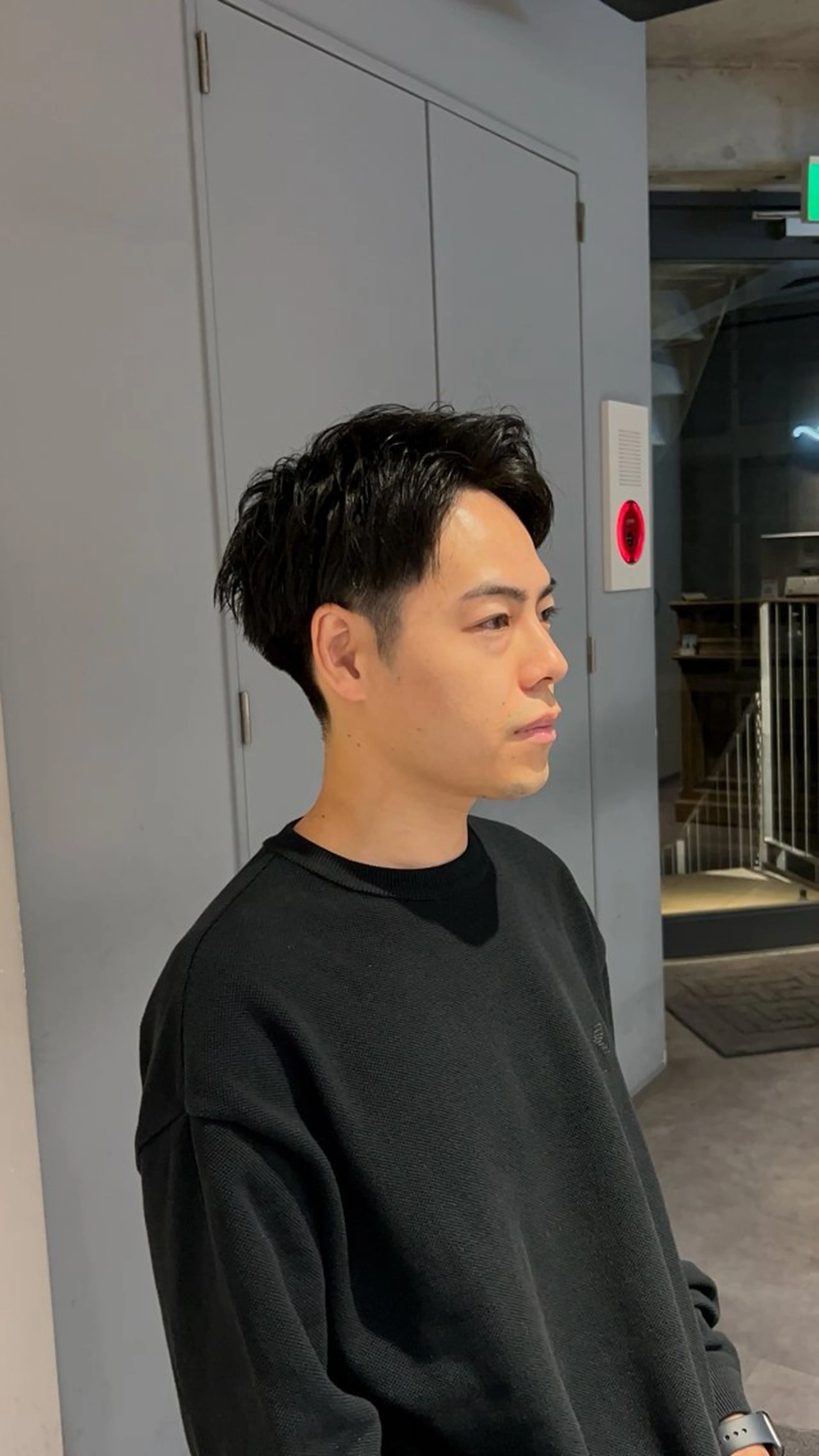 ショート メンズ 葉月/ボブ/ 透明感カラー／中目黒のヘアスタイル