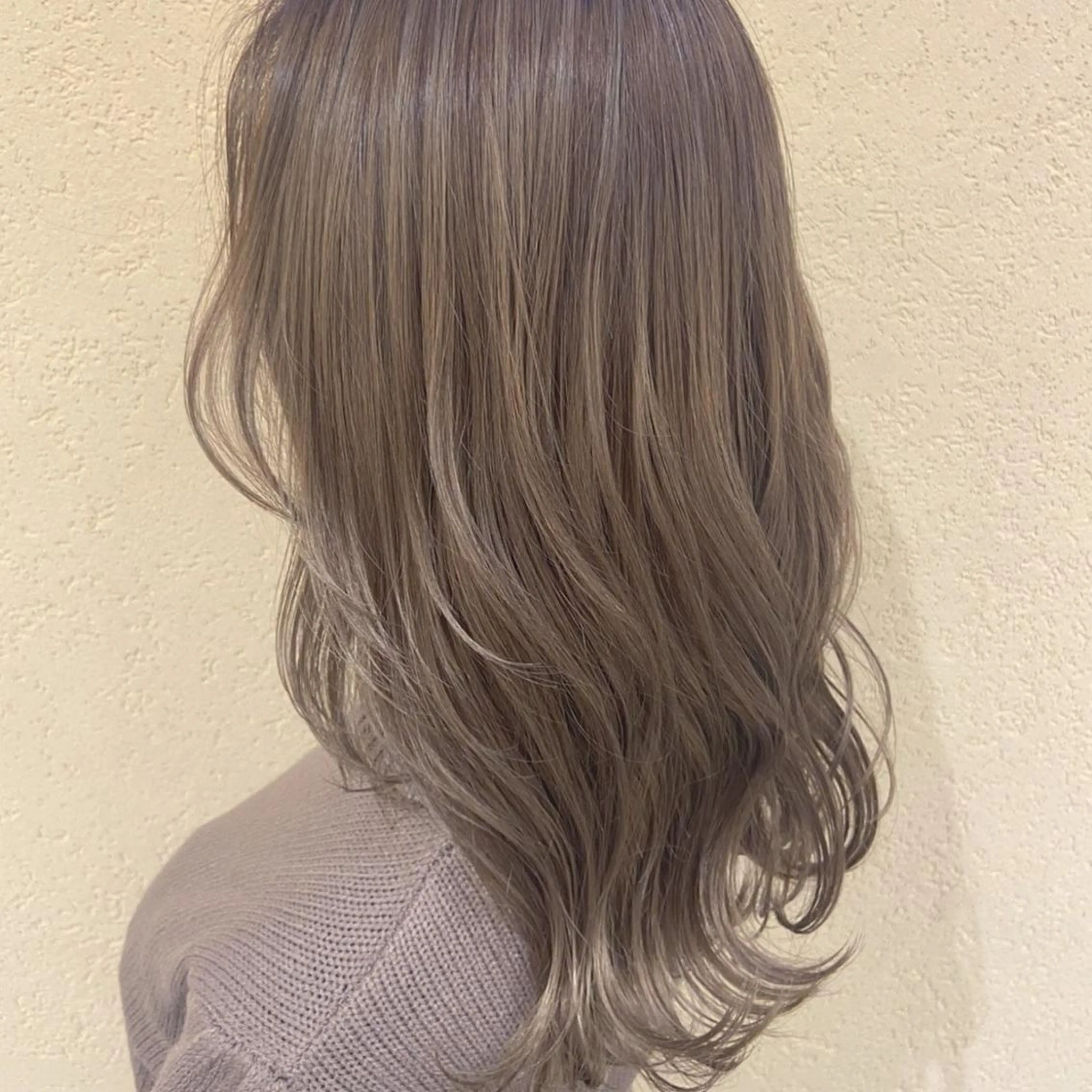 セミロング カラー 束感･似合わせ☽ mizunaのマツエク・マツパデザイン