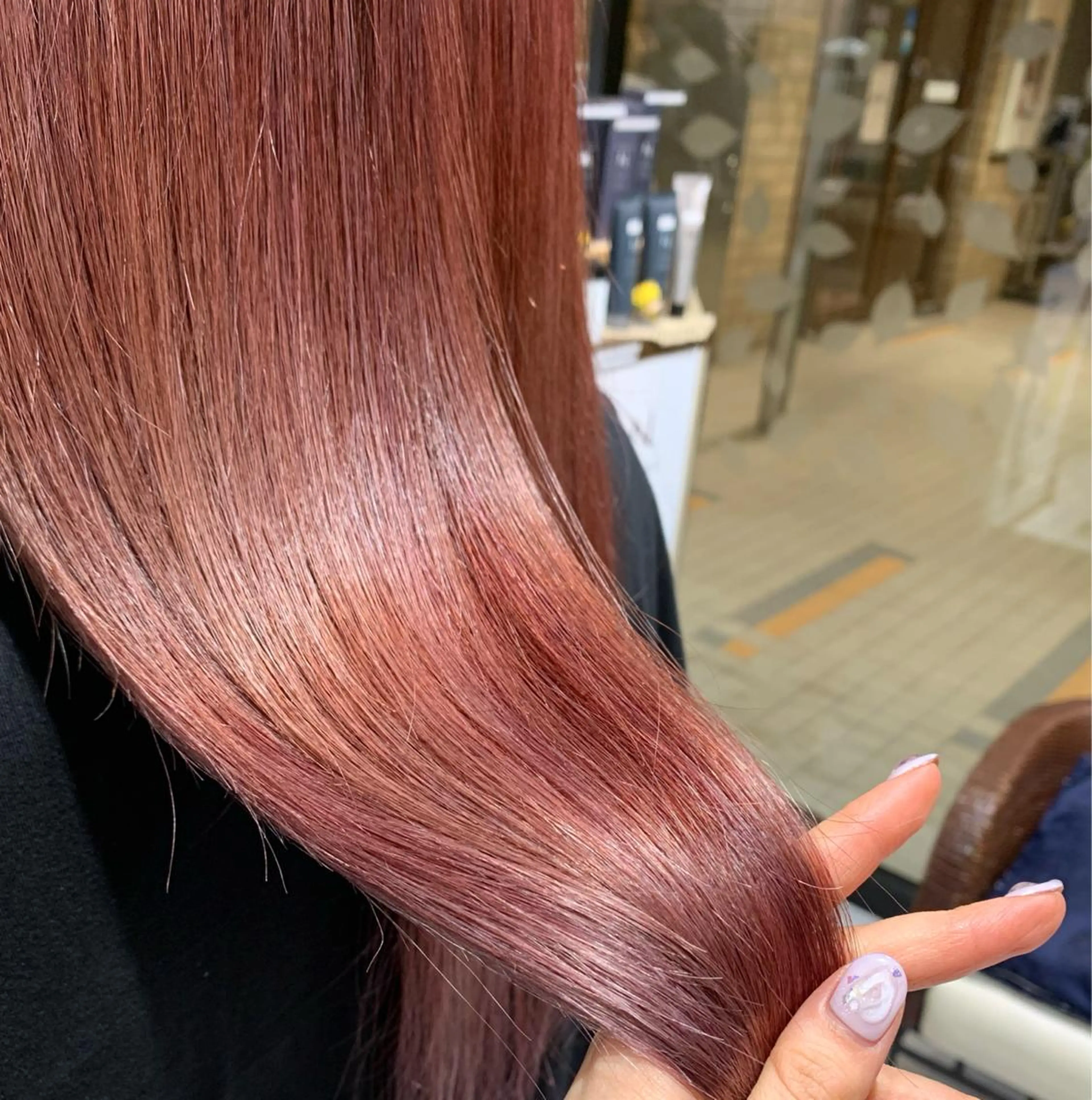 ロング カラー ヘアアレンジ トリートメント 近藤千翔🩵 髪質改善Periodのエステ・リラクイメージ