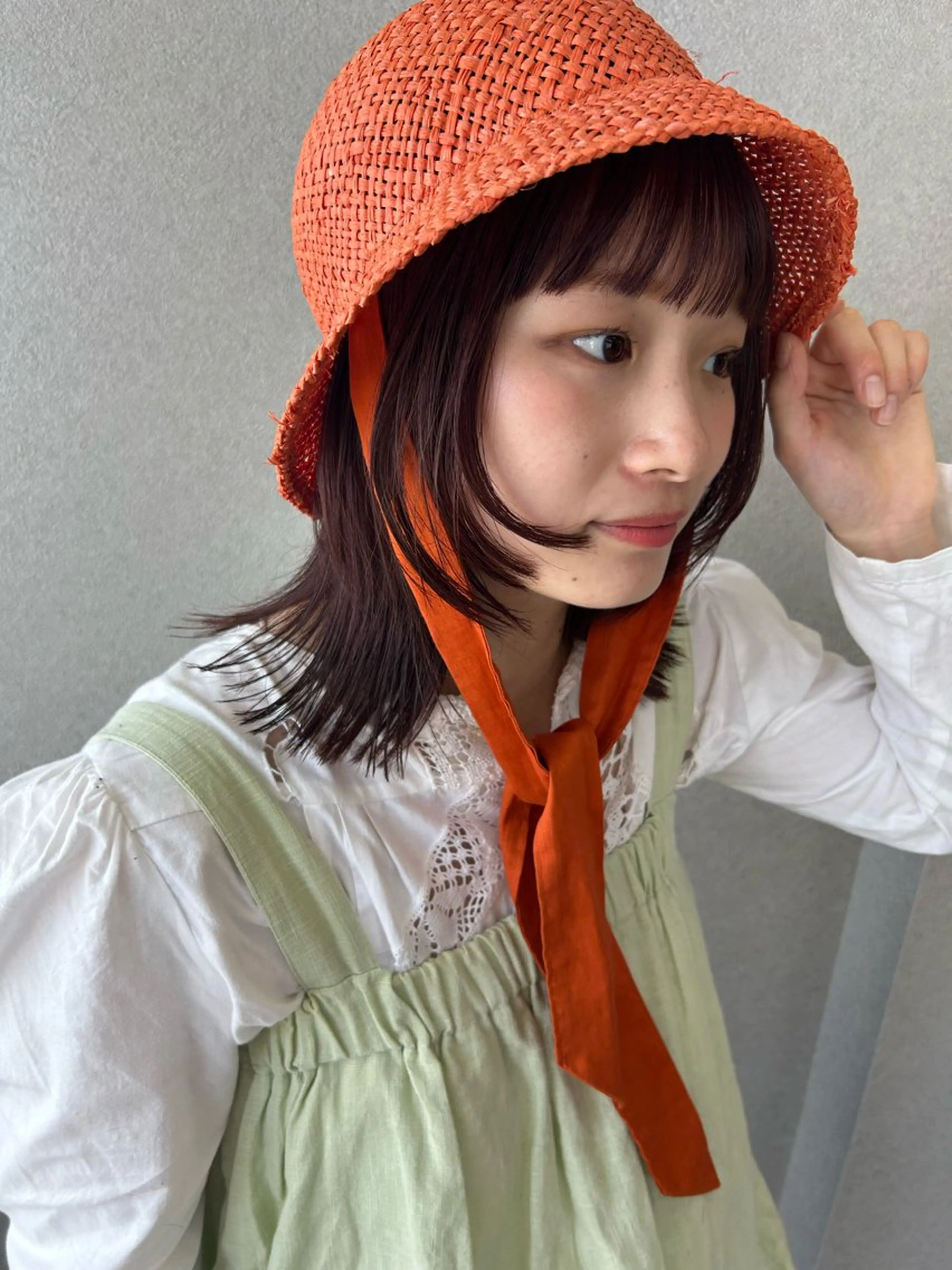 ミディアム mu-sen所属・Fujii Naoのヘアスタイル