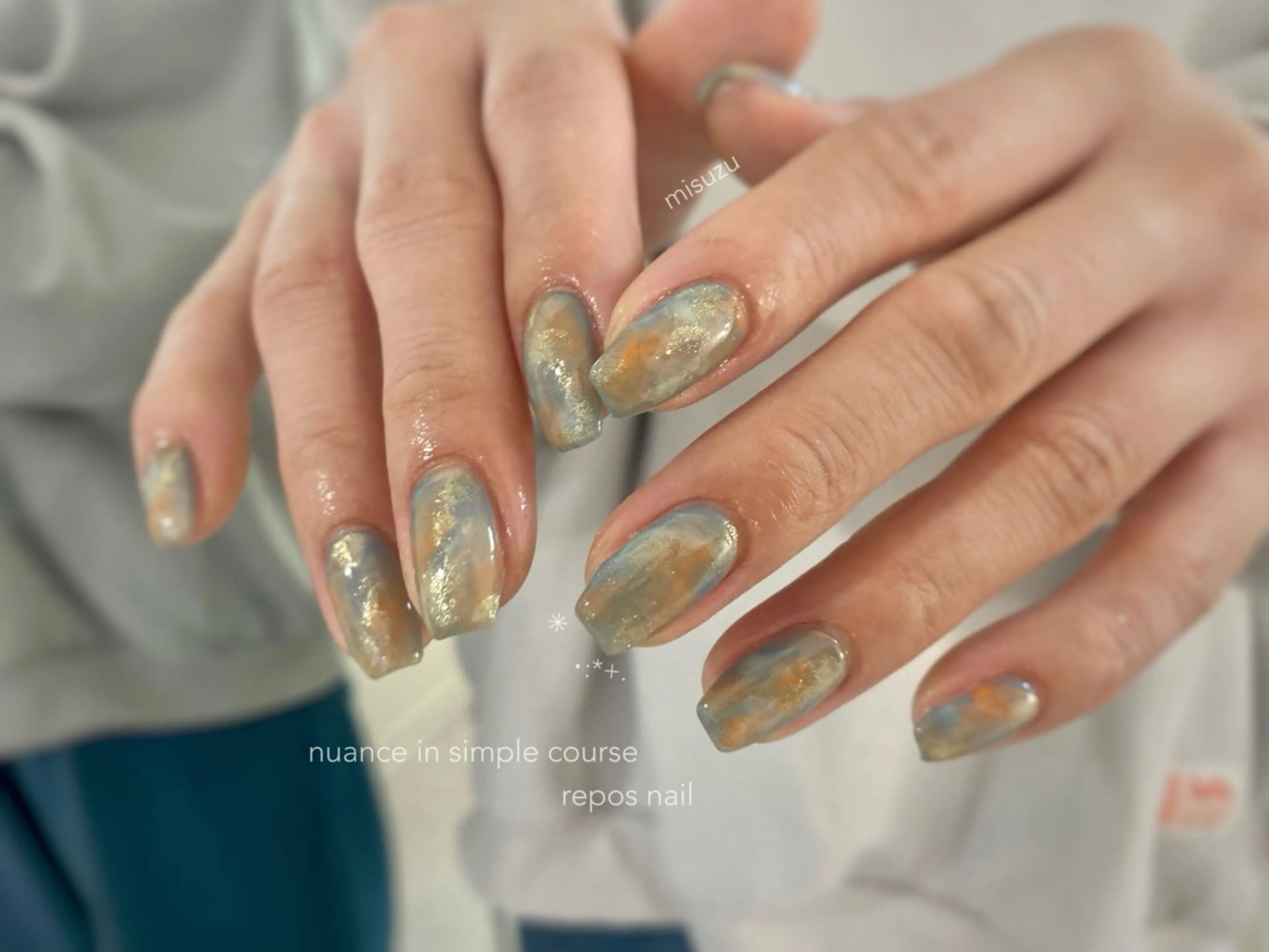 ネイル ハンドネイル repos-ルポ-所属・repos-ルポ- misuzu🌿のネイルデザイン