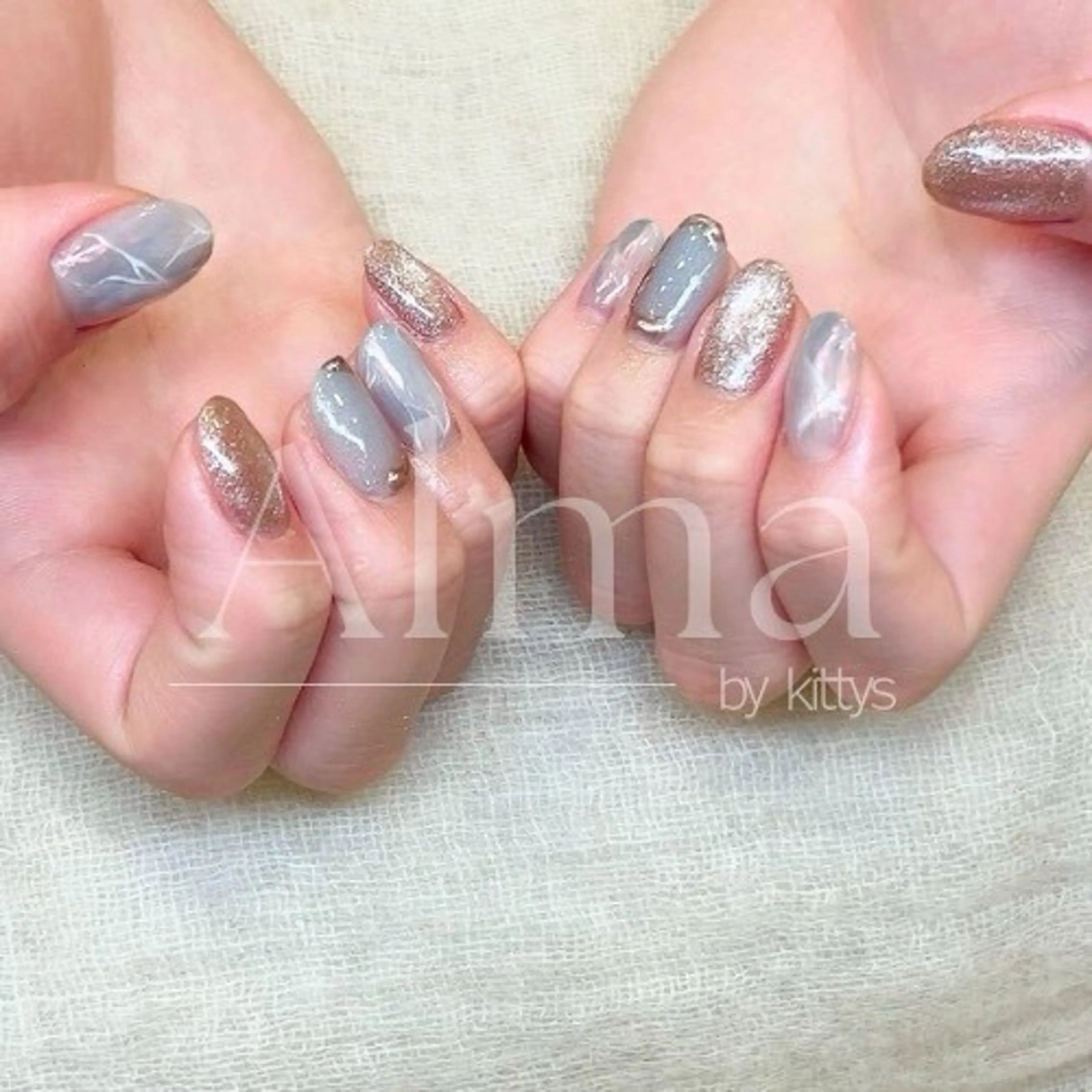 ネイル ハンドネイル Alma by kittys 谷保店所属・Alma chitoseのネイルデザイン