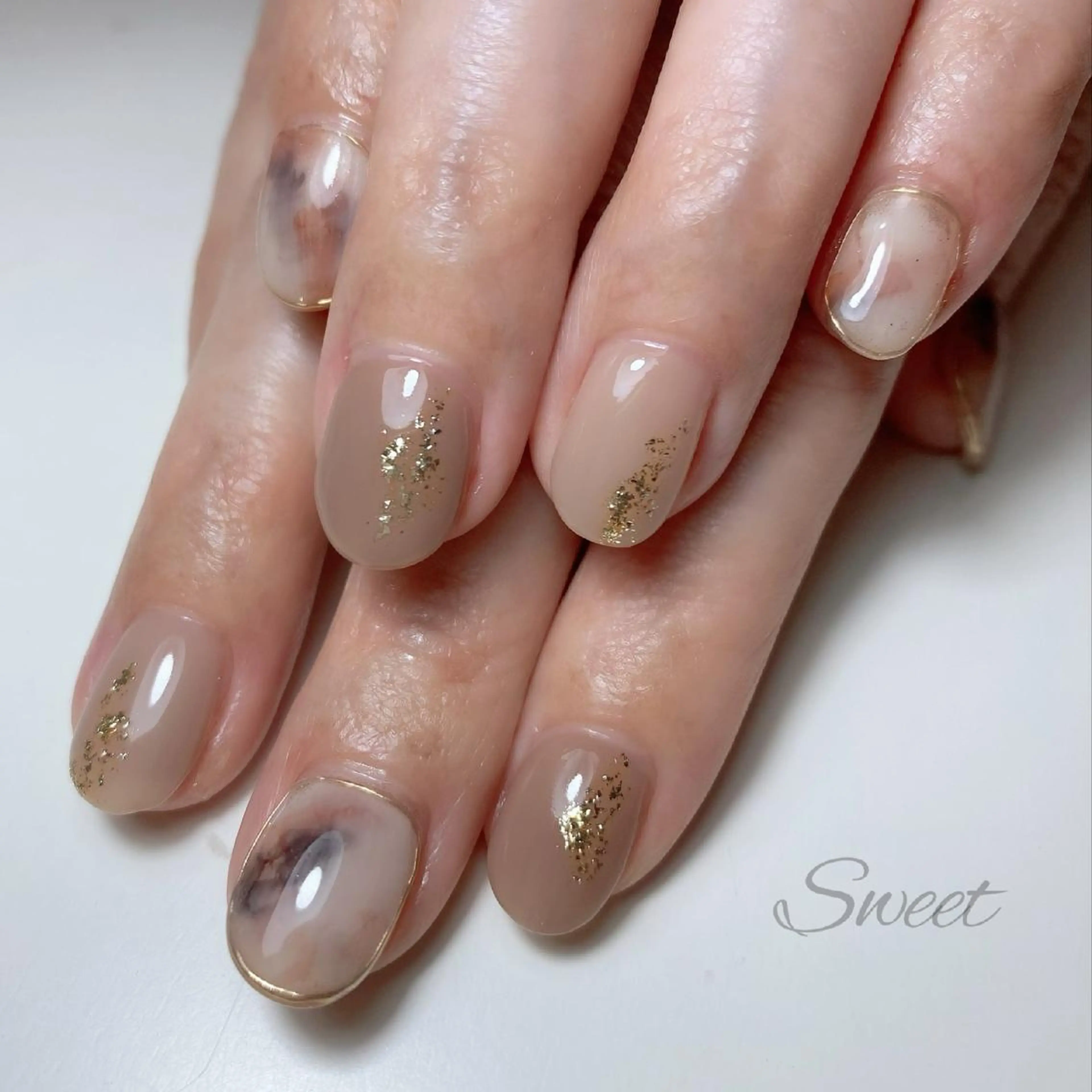 ネイル sweet 仲野陽子のネイルデザイン