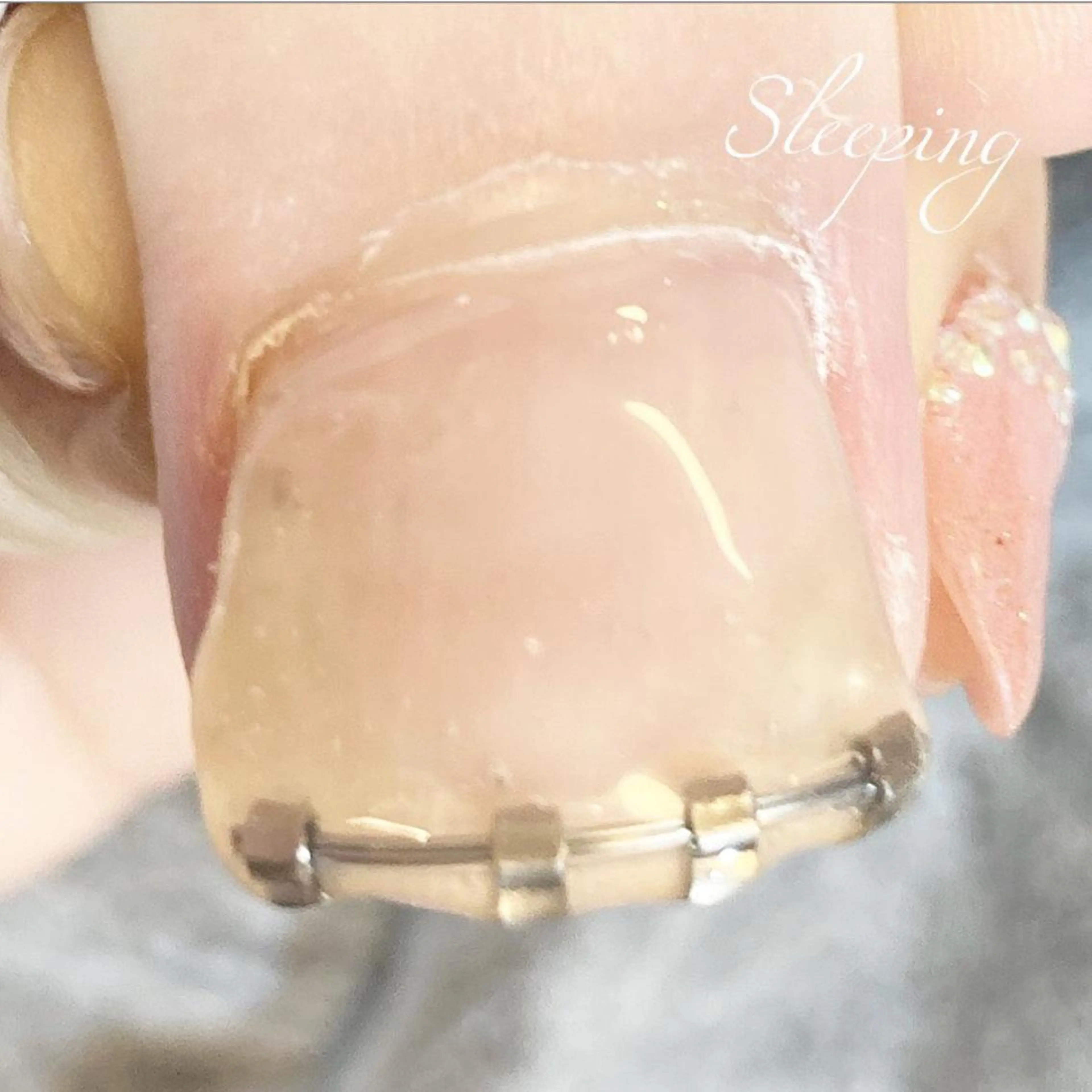 ショート ネイル クリアネイル ジェルネイル フットケアサロンすりーぴんぐ田端店所属・🌱 ま　し　お　🌱のエステ・リラクイメージ