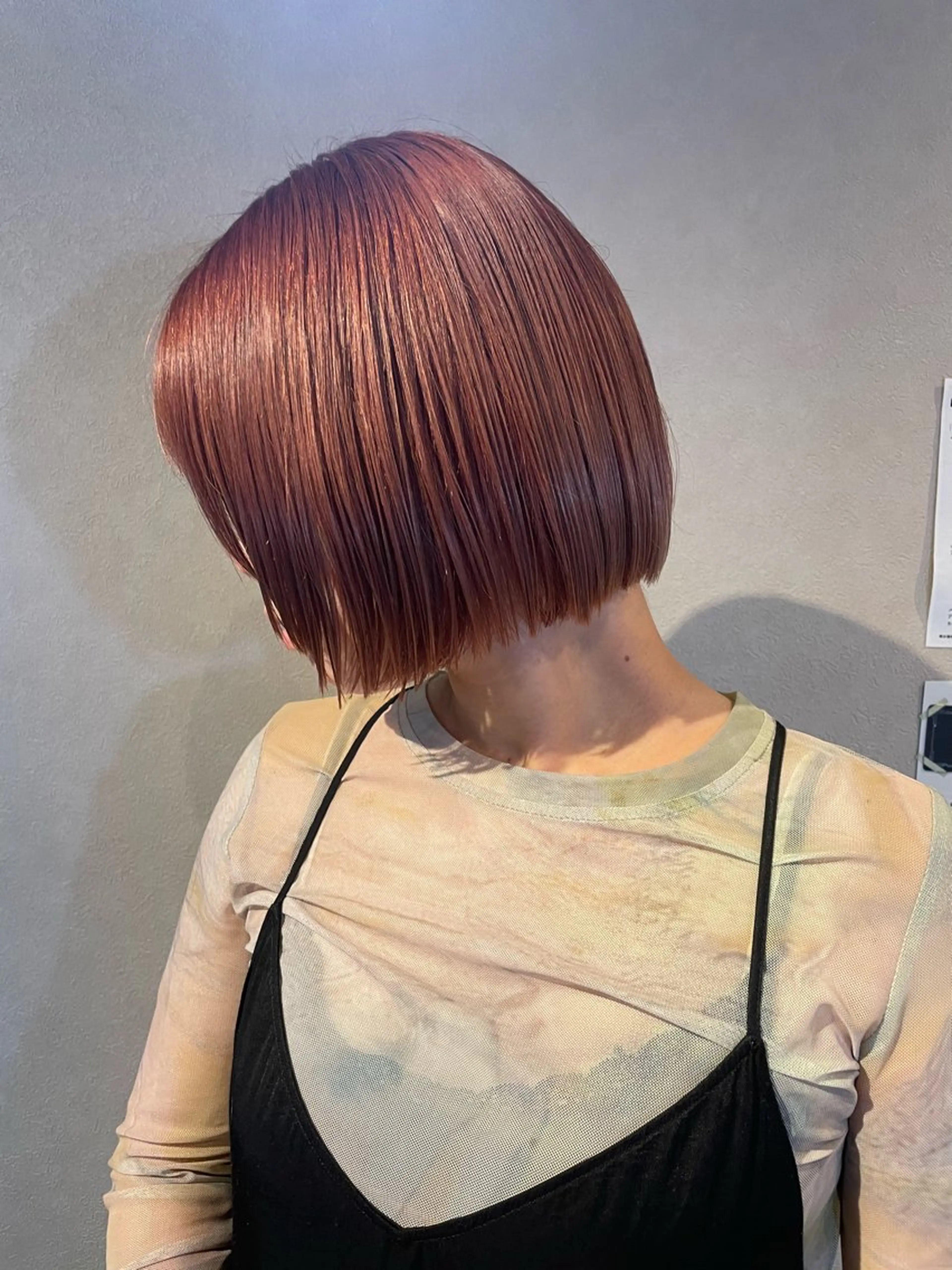 ショート カラー ヘアカラー トリートメント  ︎︎ YUWAのヘアスタイル