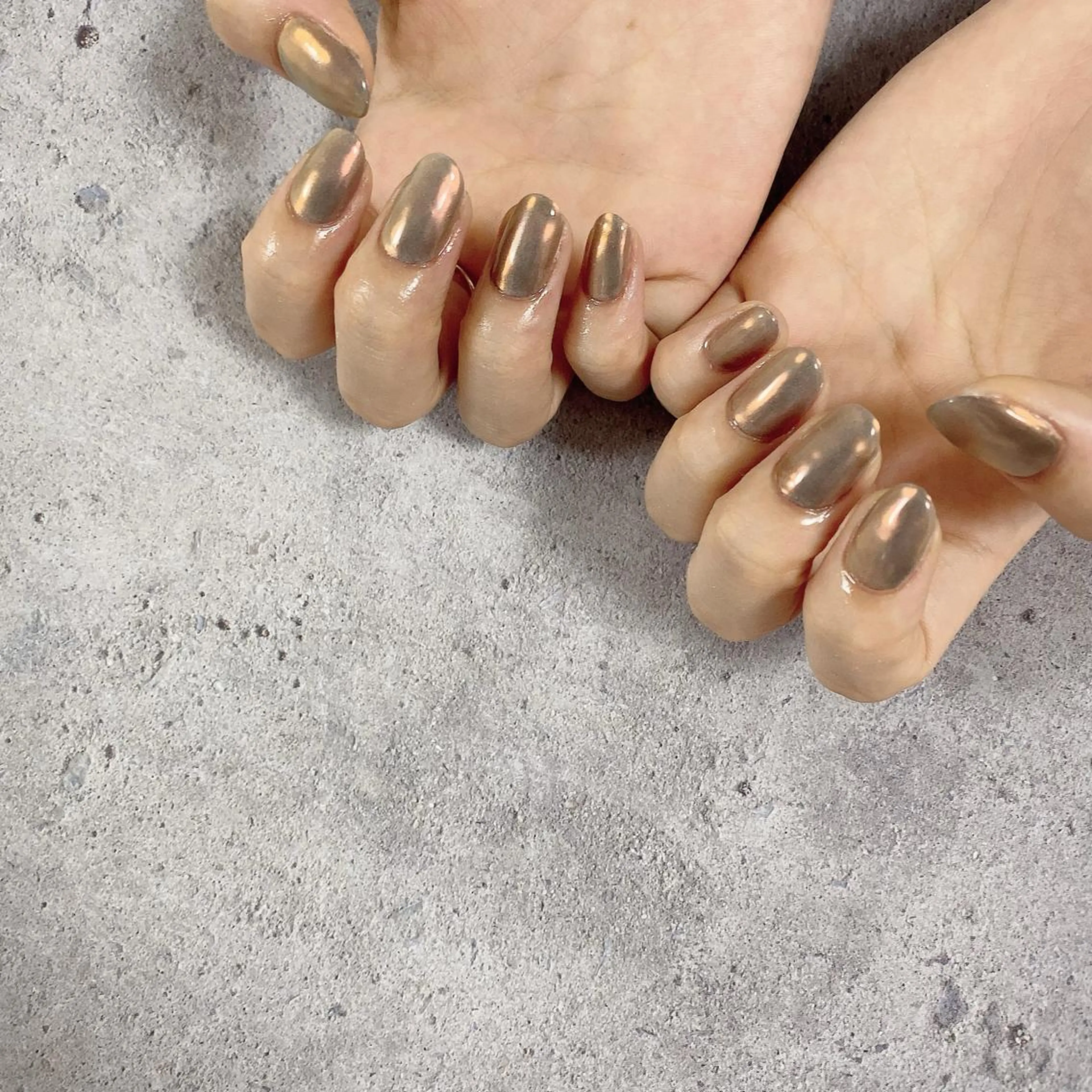 ネイル ミラーネイル ハンドネイル SOL NAILのネイルデザイン