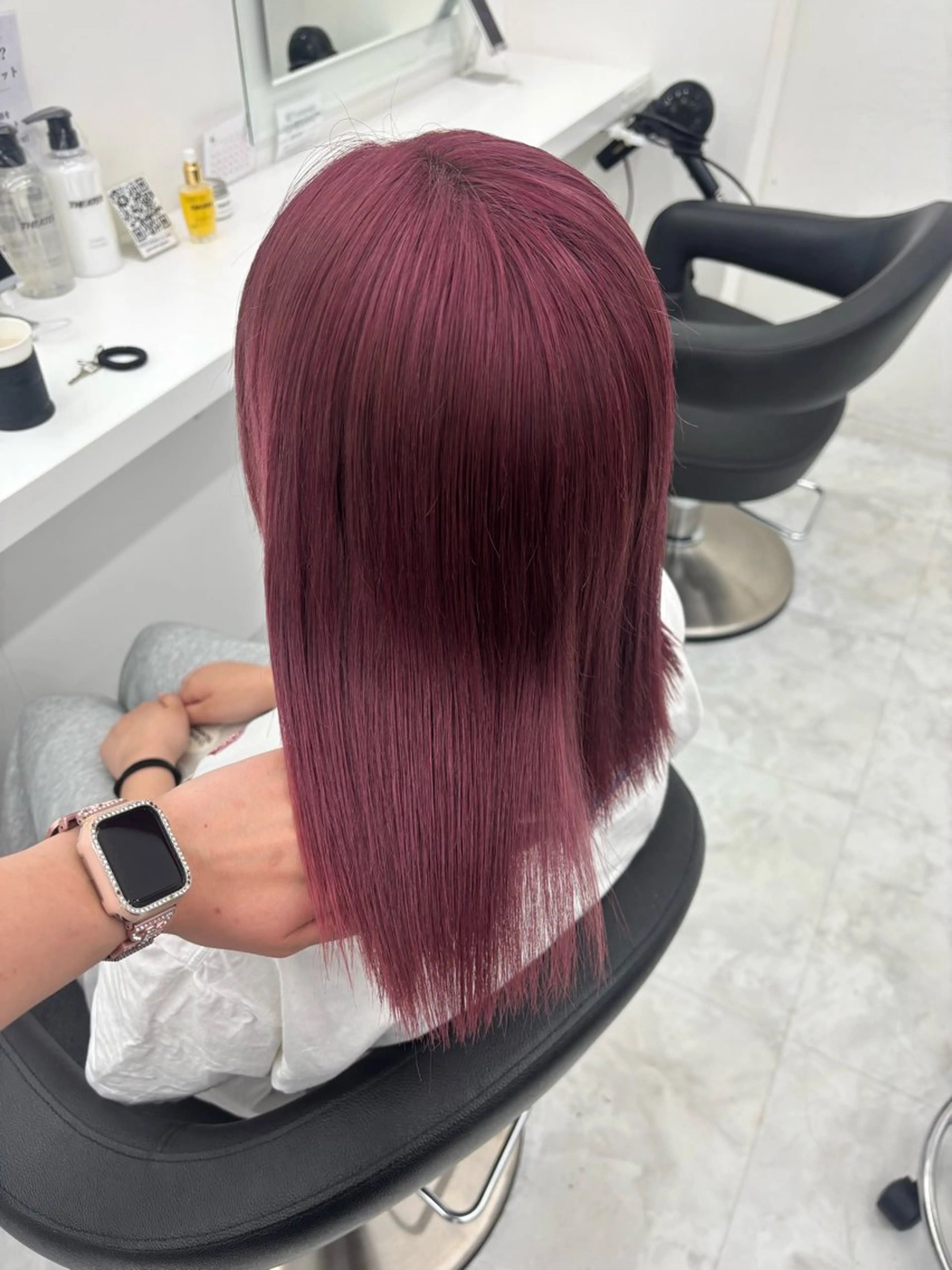 カラー かわいい艶髪🤍 れいな🤍のヘアスタイル