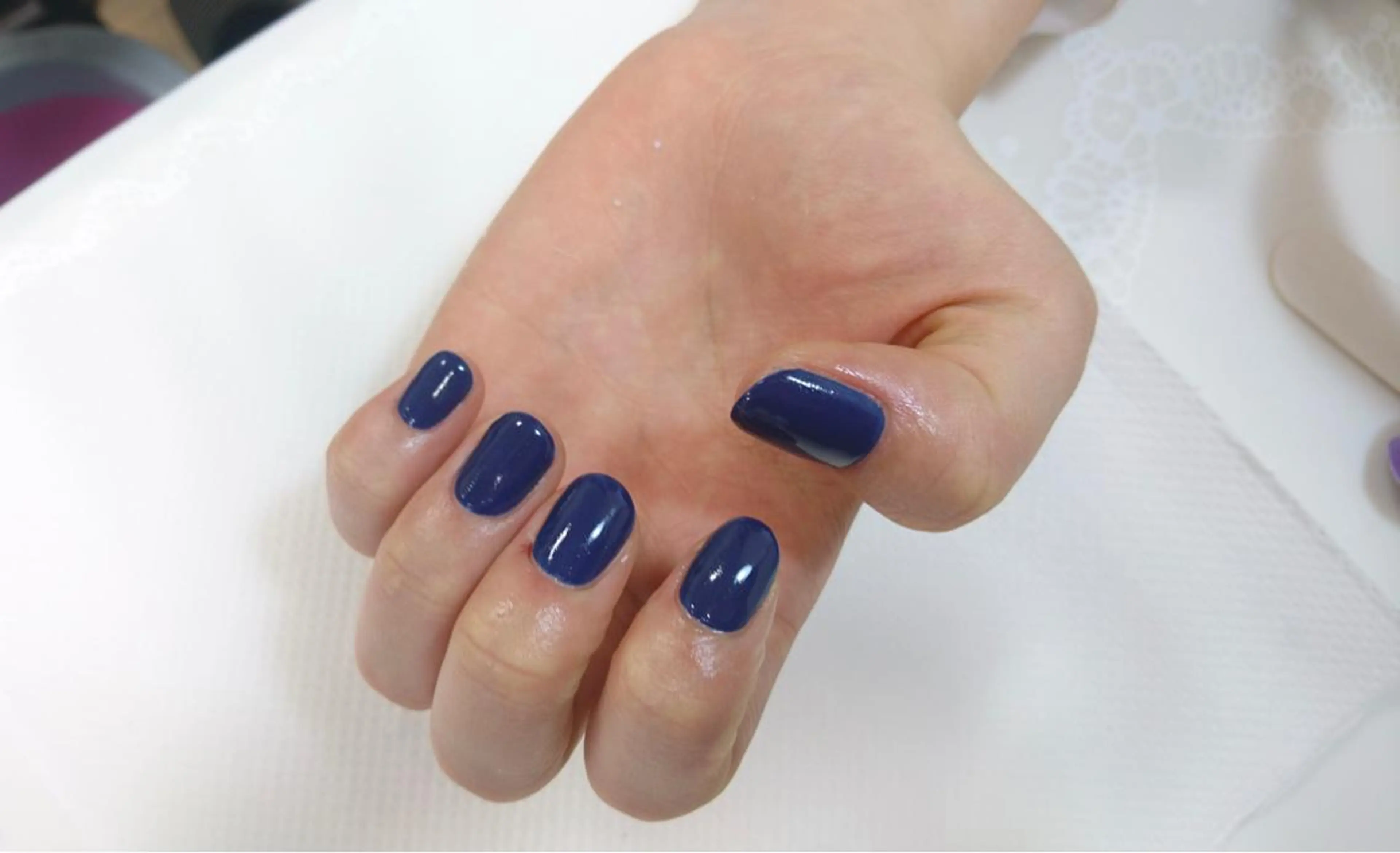 ネイル ジェルネイル ワンカラーネイル ハンドネイル ハンドケア marnie.所属・nail room marnie.のネイルデザイン