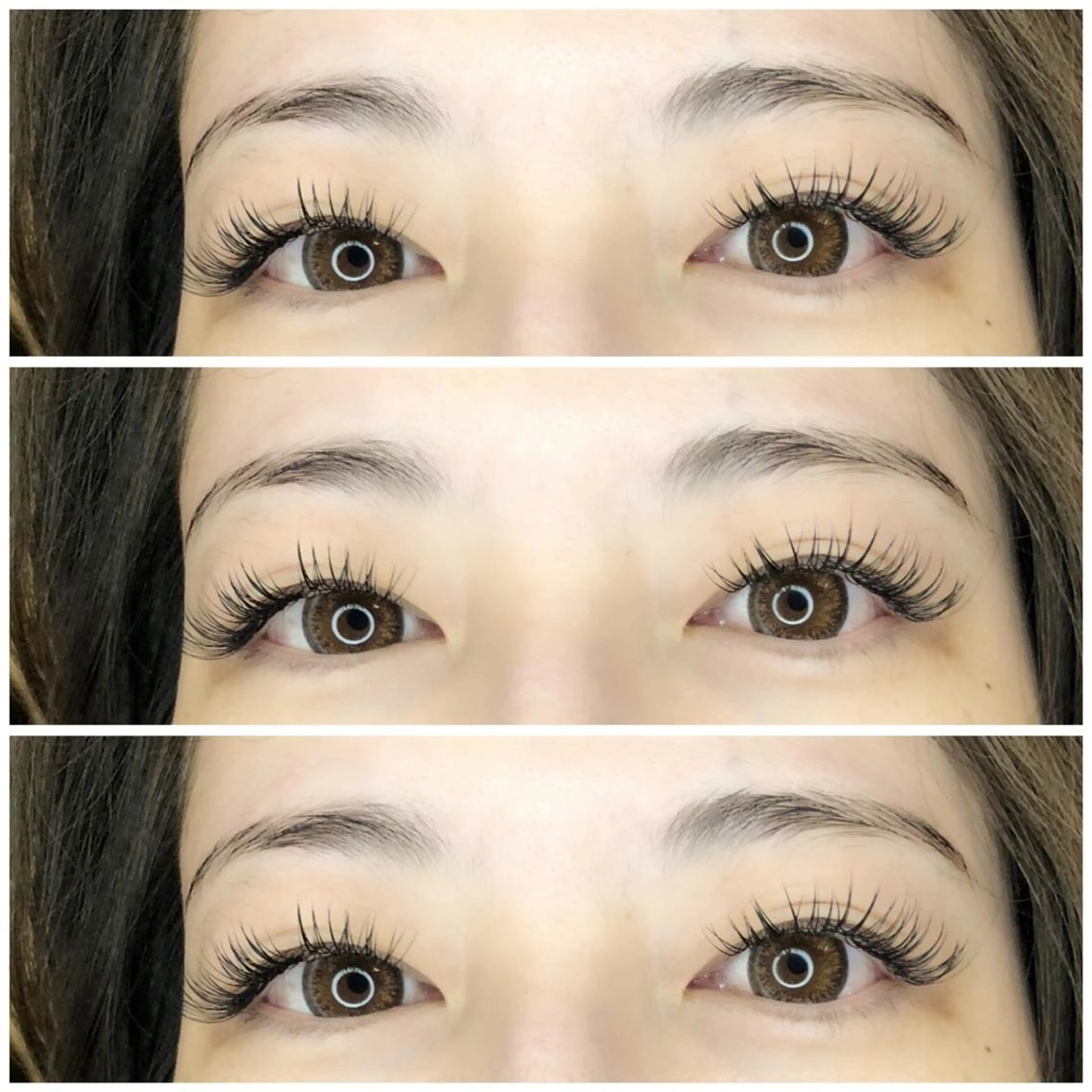 マツエク・マツパ Cカール Dカール フラットラッシュ マツエク 9nine 河合のマツエク・マツパデザイン