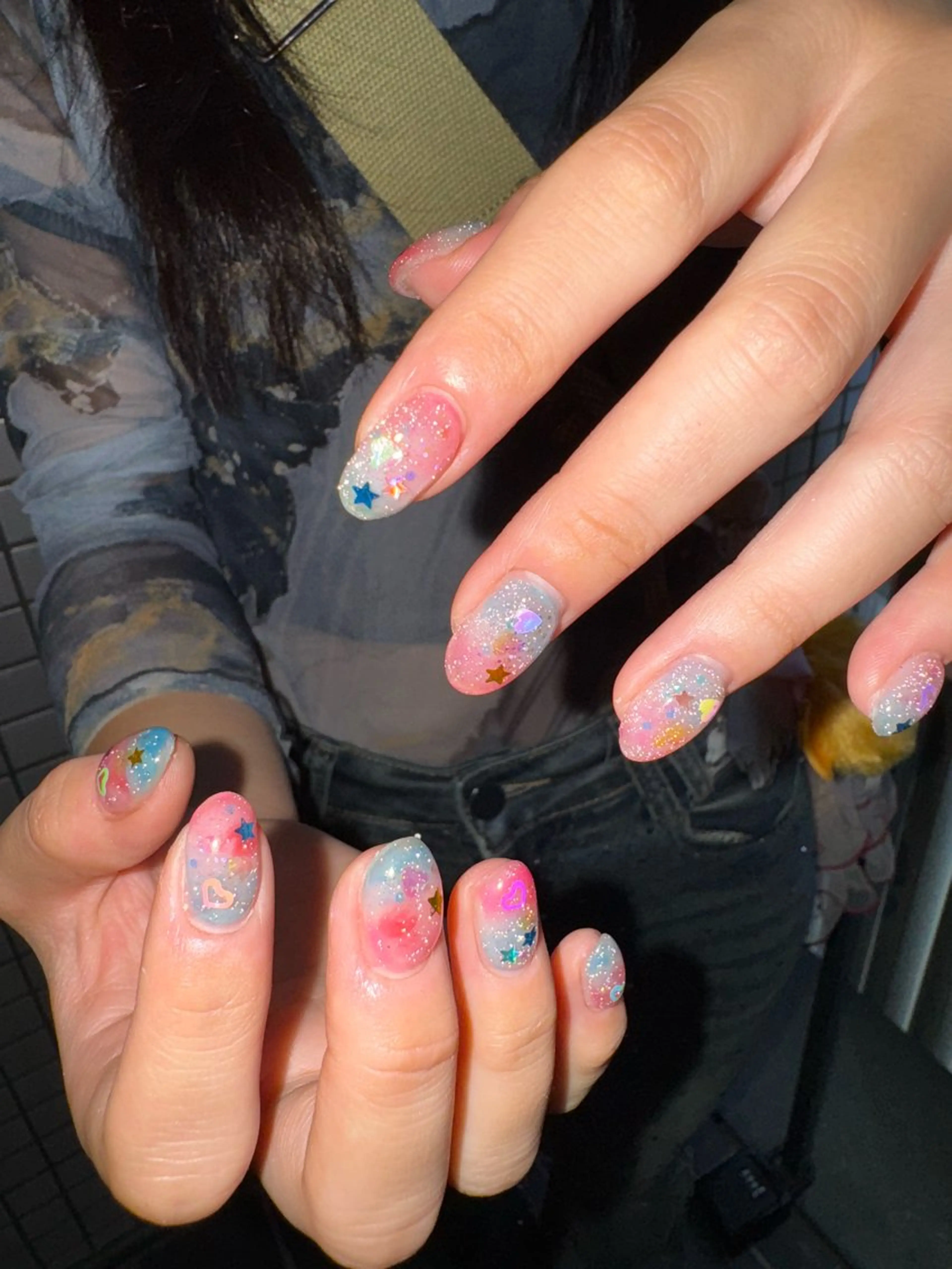 ネイル ハンドネイル フットネイル MITSUKI🪡 海外/個性派/ロングのネイルデザイン