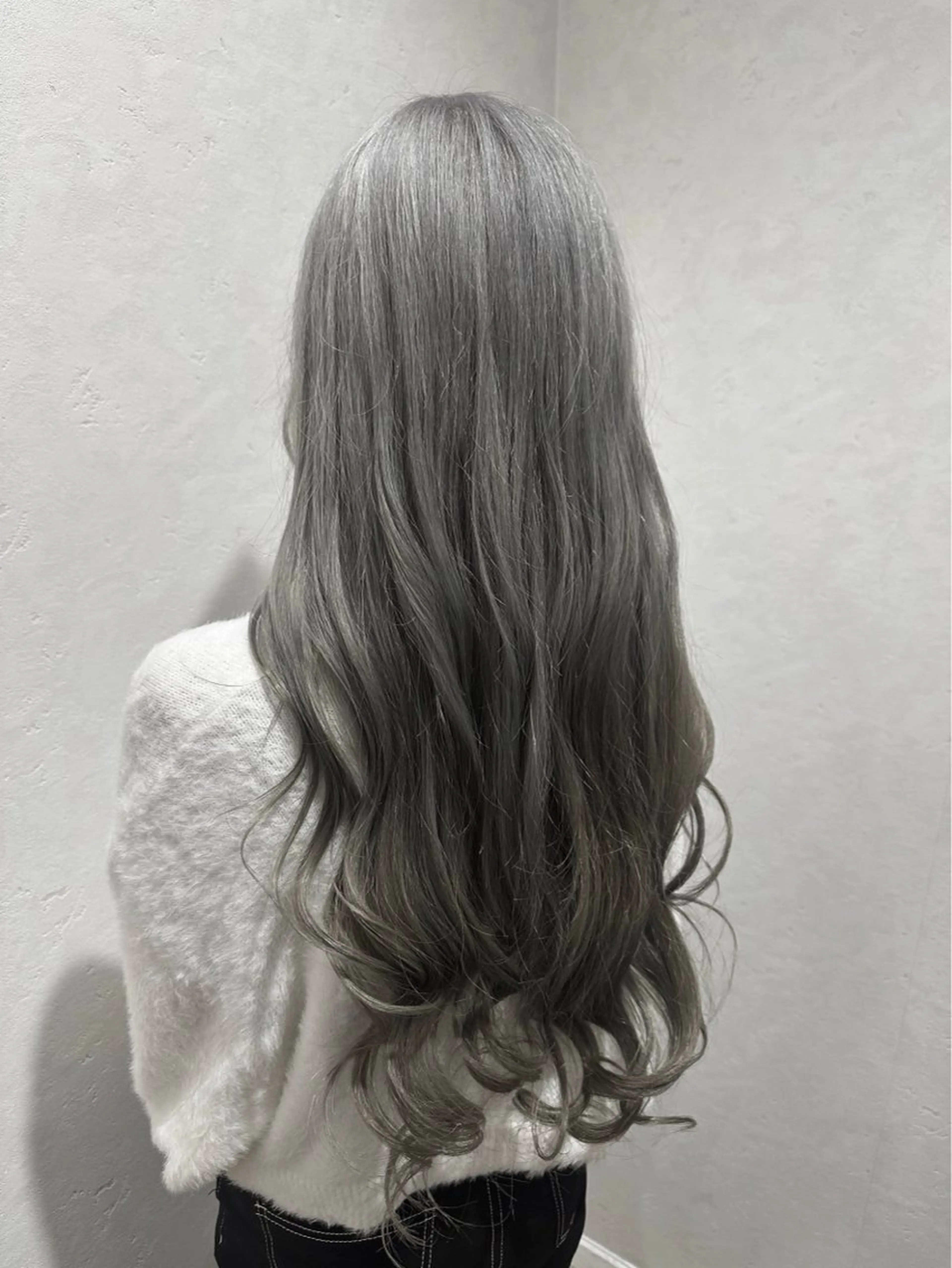 ロング カラー バレイヤージュ 透明感カラー ダブルカラー グラデーションカラー ハイライトカラー ヘアカラー トリートメント 髪質改善/レイヤー 本田拓也のヘアスタイル