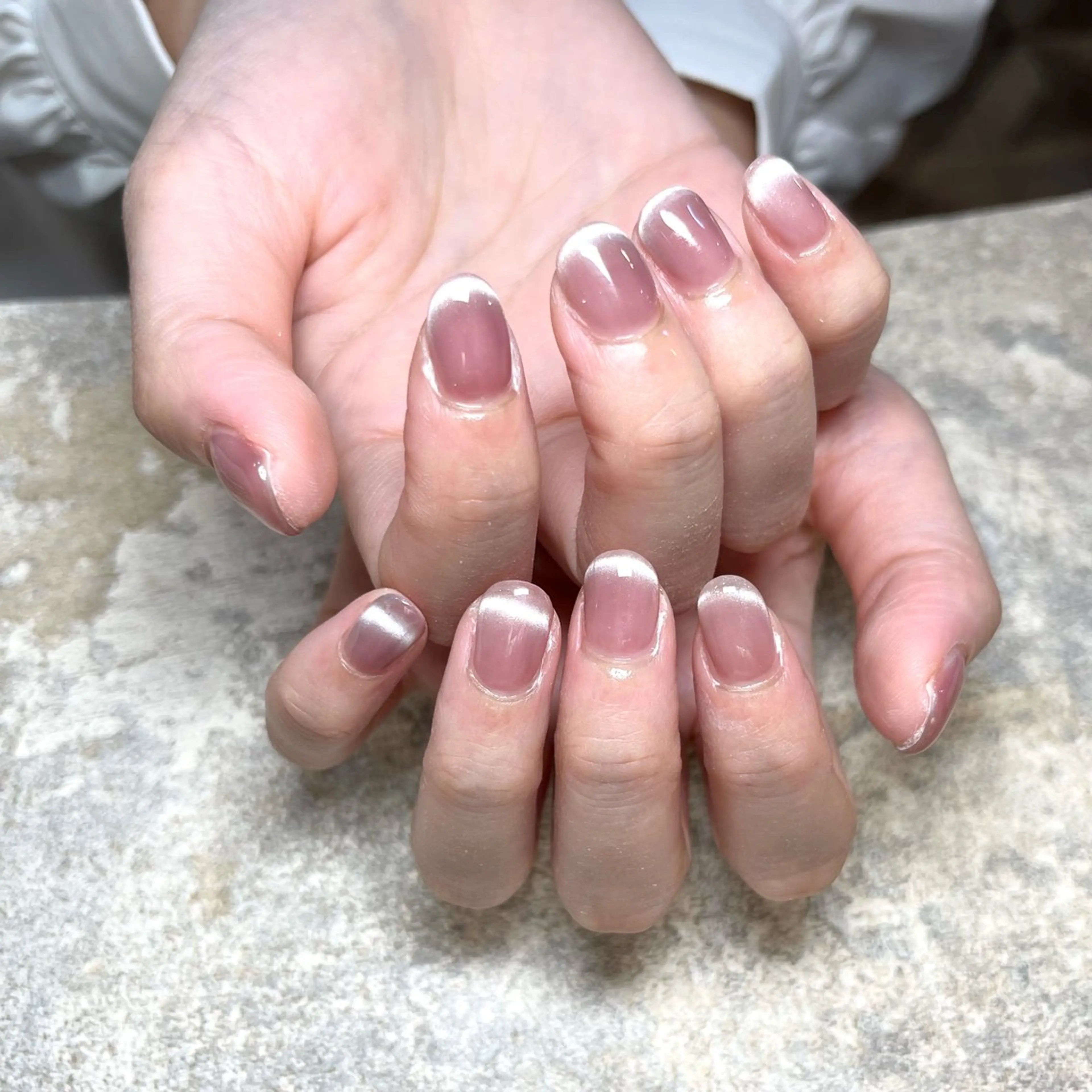 ネイル フレンチネイル 🌻Sunrich Fuka🌻のネイルデザイン