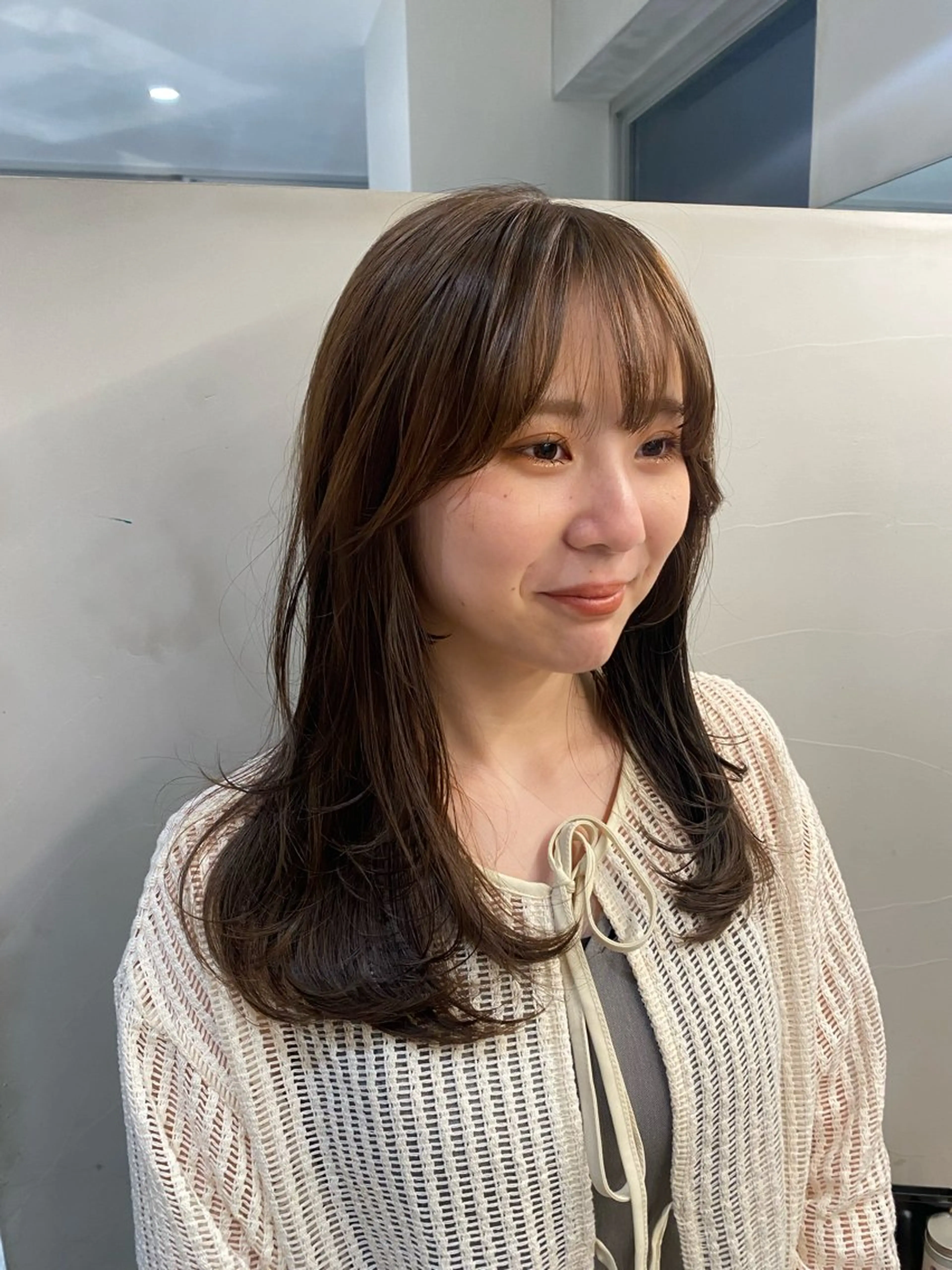 ロング カラー ヘアアレンジ まつ毛パーマ 🫧kaede🫧のマツエク・マツパデザイン