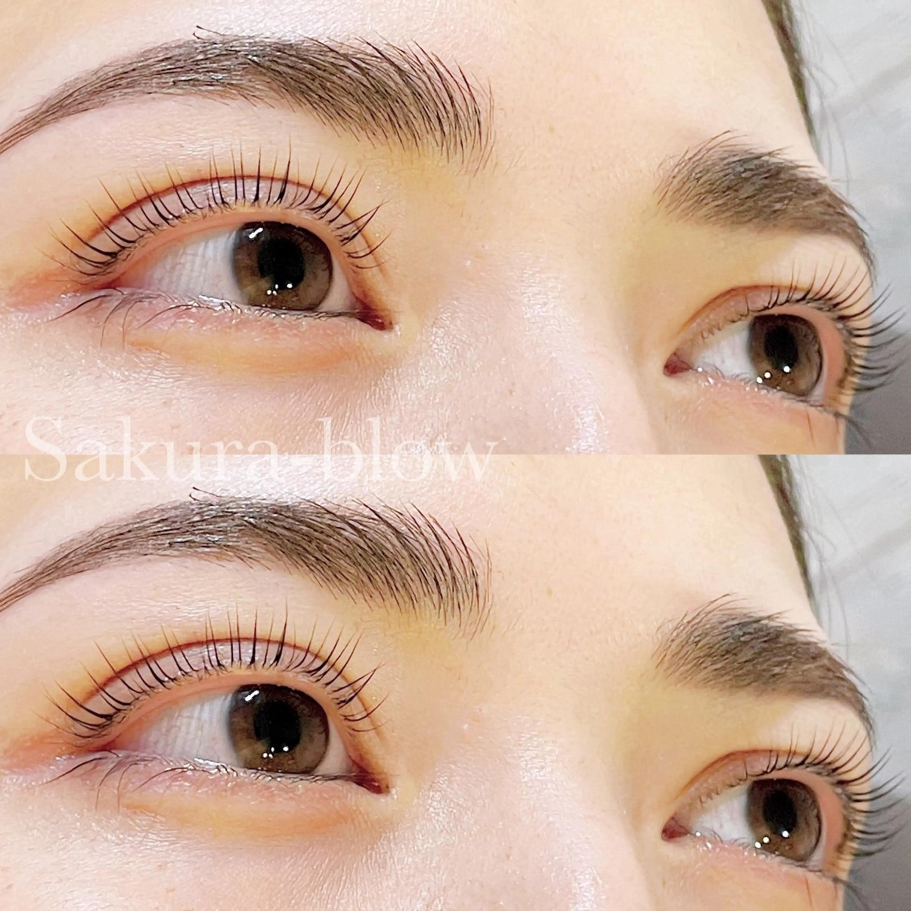 マツエク・マツパ パリジェンヌラッシュリフト Sakura-blow梅田店所属・Sakurablow 大槻のマツエク・マツパデザイン