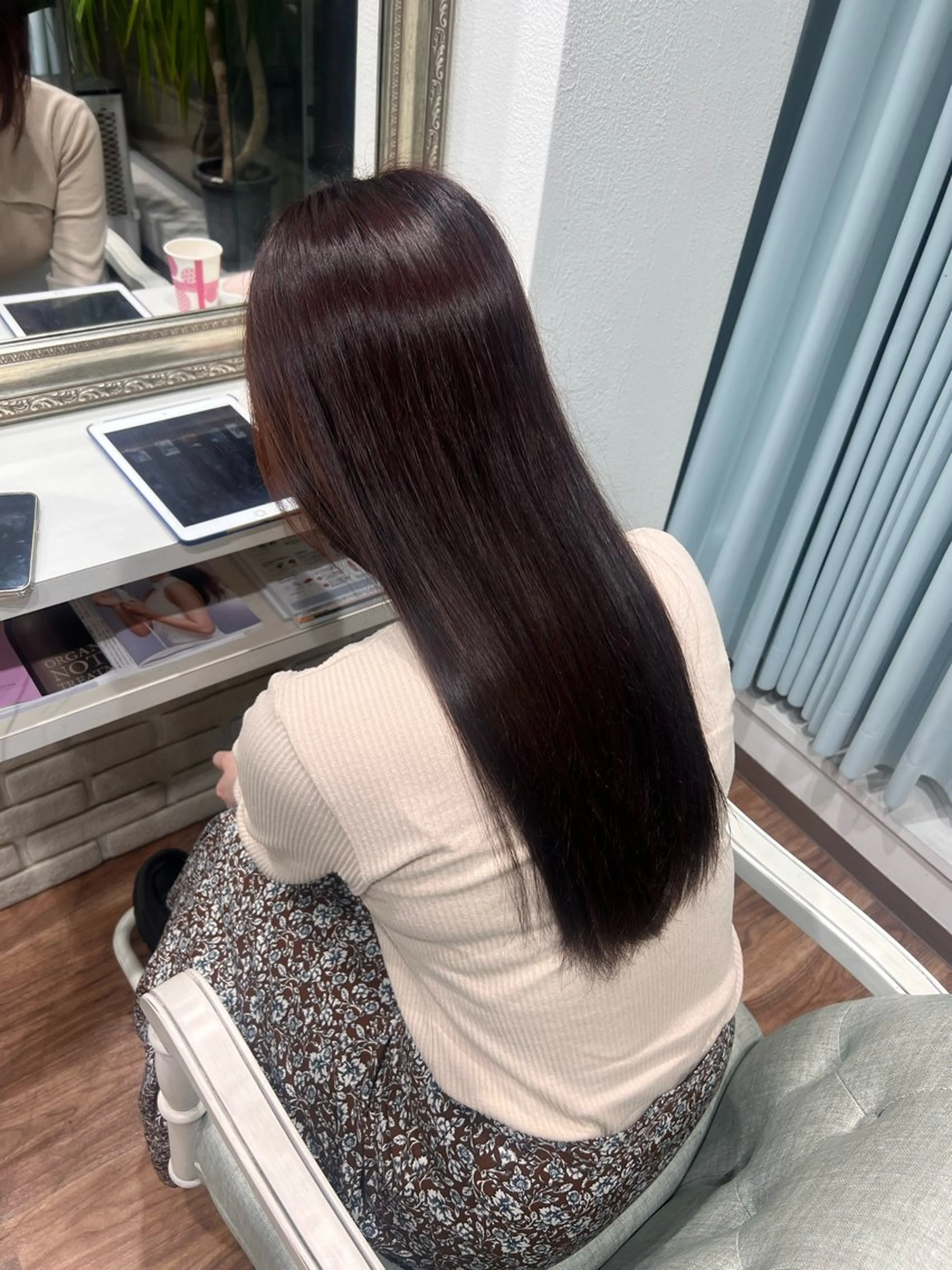 ロング カラー ヘアカラー Re.ly所属・山下/高田馬場 /美髪/透明感カラーのヘアスタイル