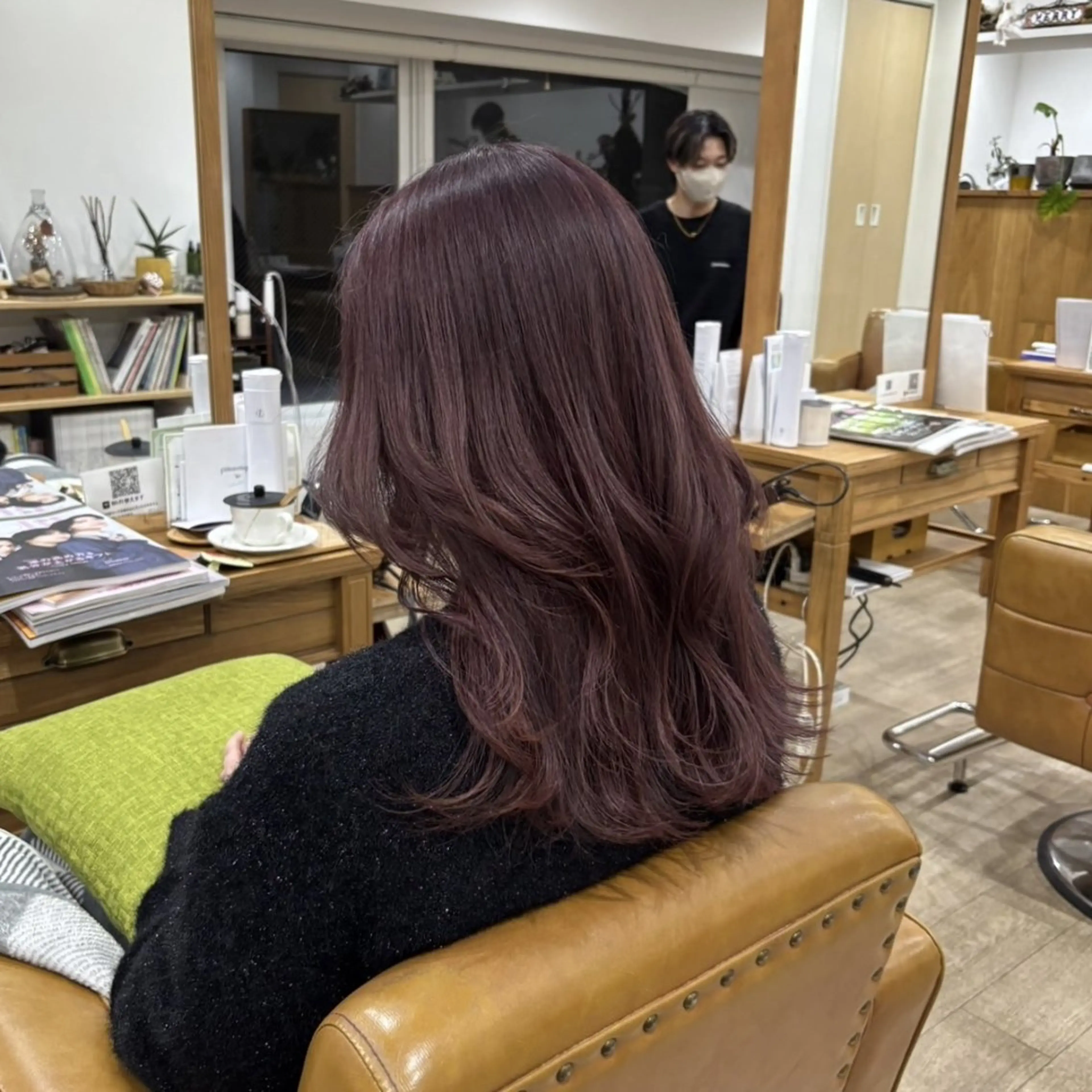 ロング レイヤーカット カット メアリーバイメリー /花音のヘアスタイル