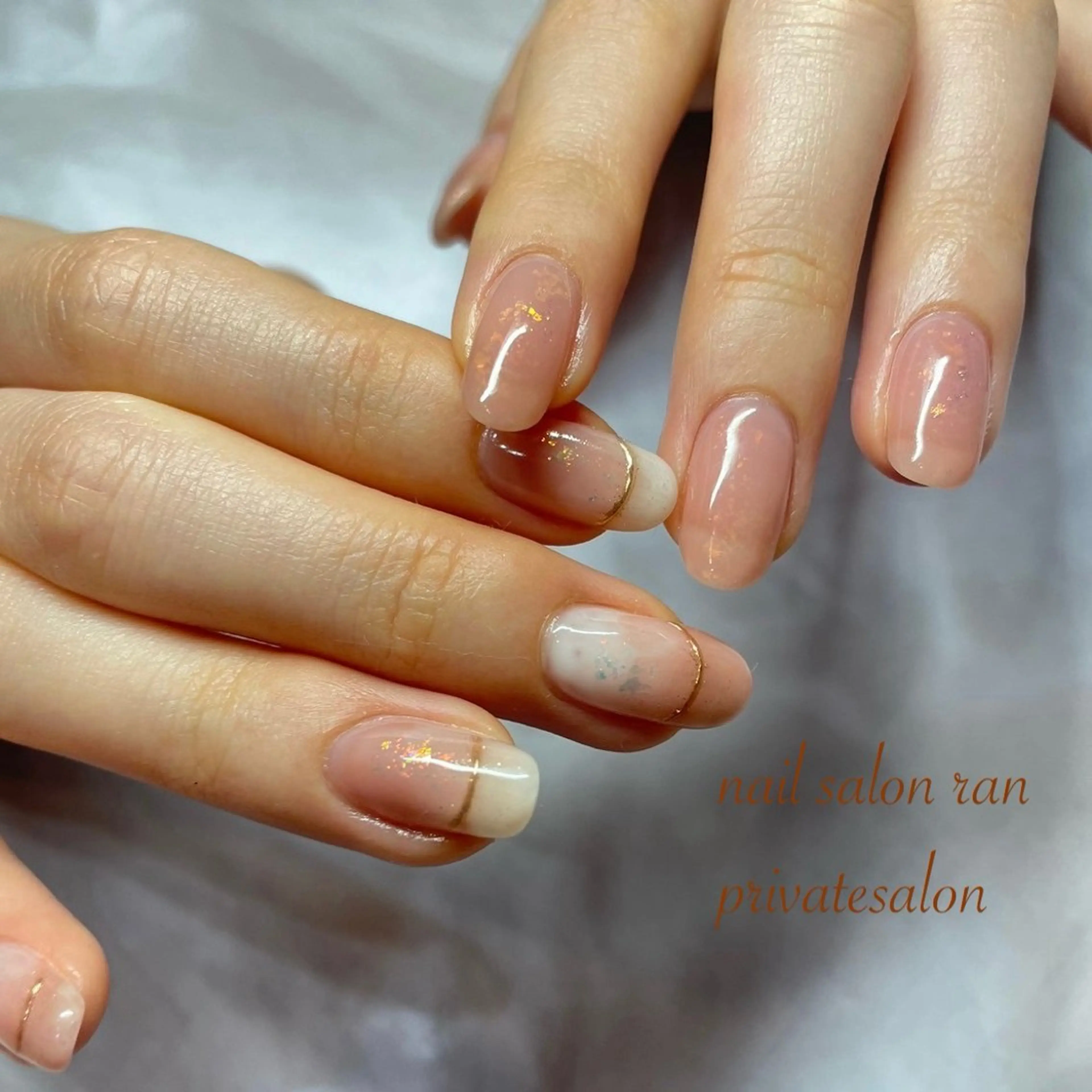 ネイル ハンドネイル ハンドケア nailsalon ranのネイルデザイン