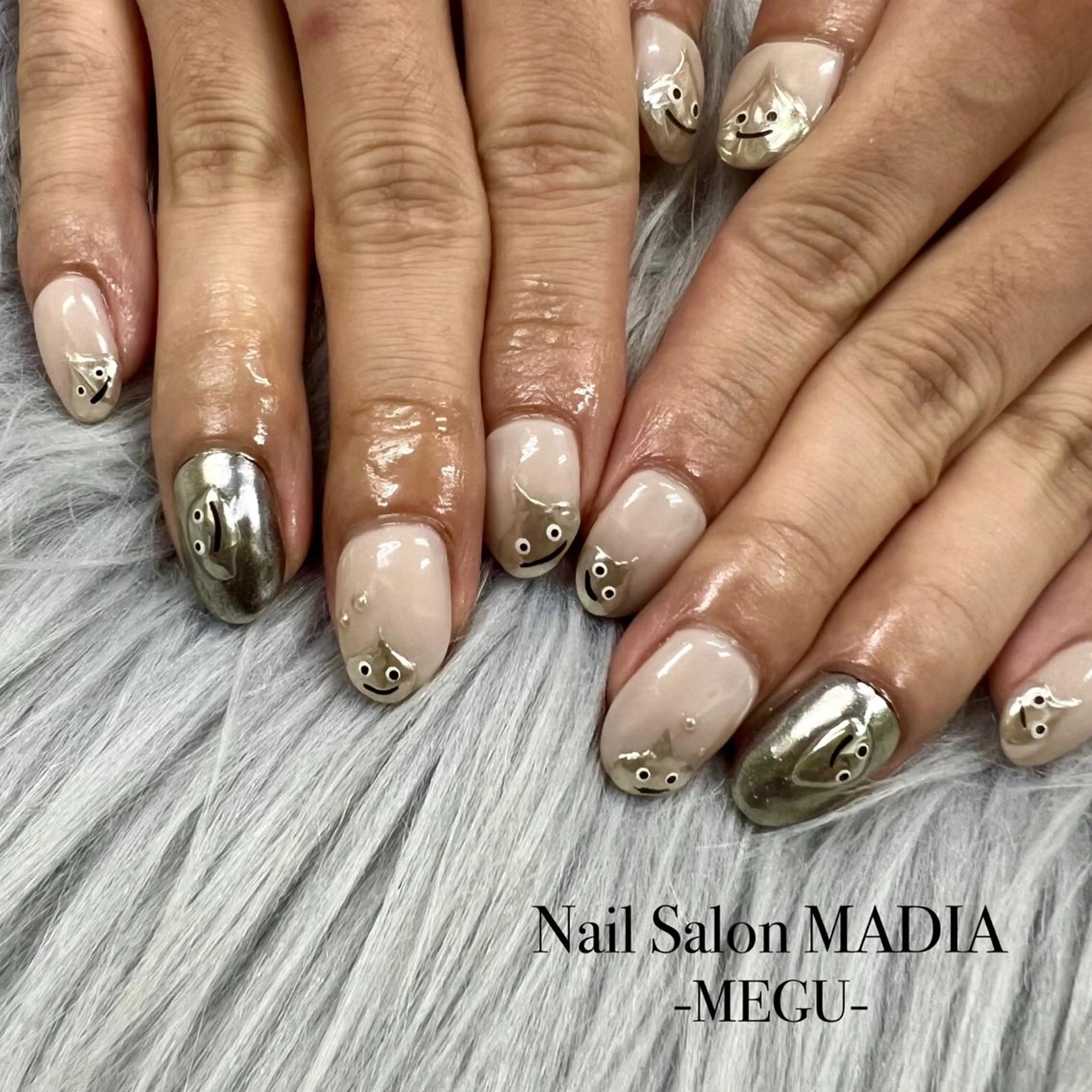 ネイル MADIA藤沢所属・MADIA MEGUのネイルデザイン