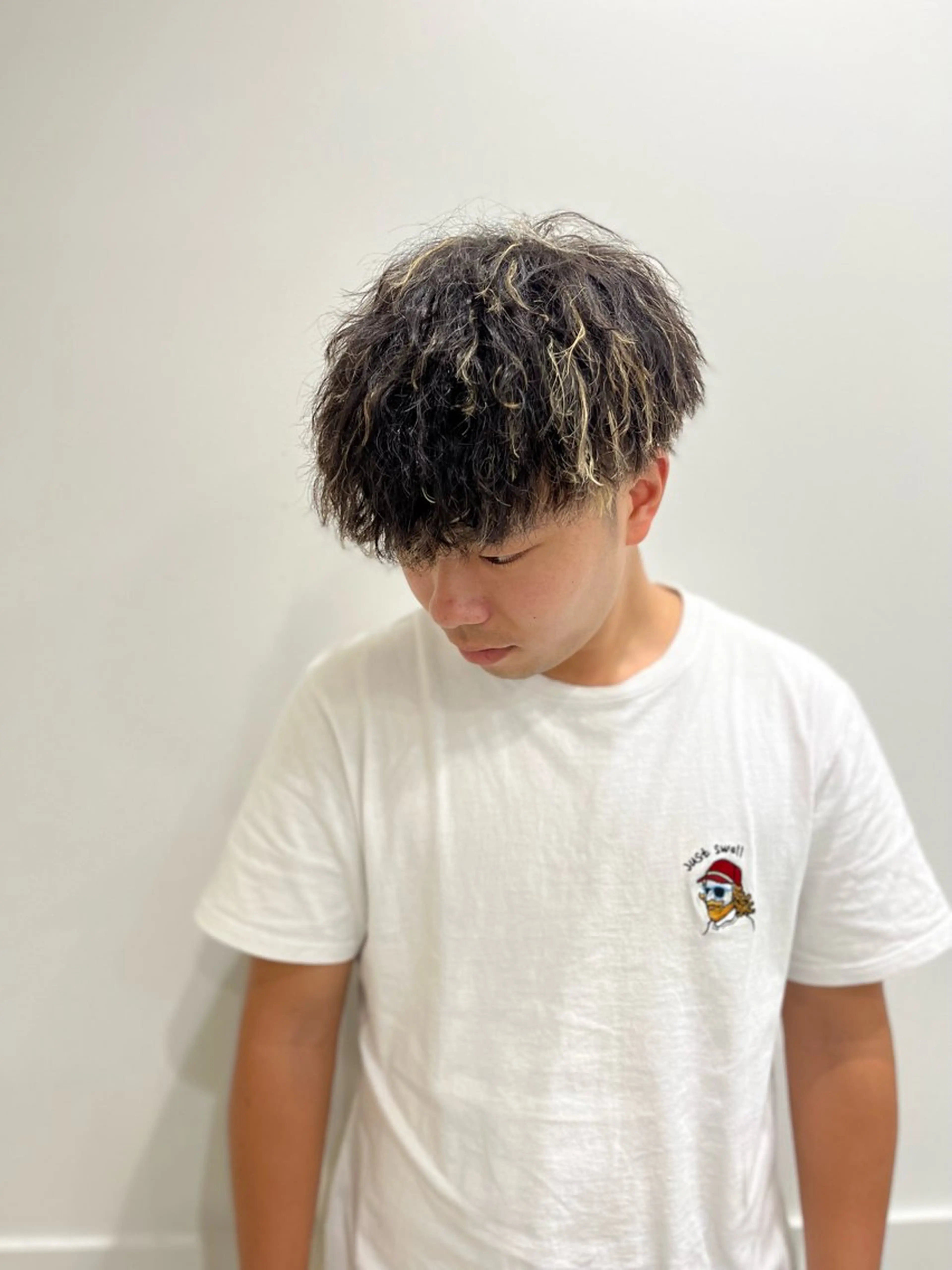 パーマ スパイラルパーマ ツイストパーマ カット パーマ ヘッドスパ Go   Today シェアサロン　横浜店所属・【ただの天才 🎨】のヘアスタイル