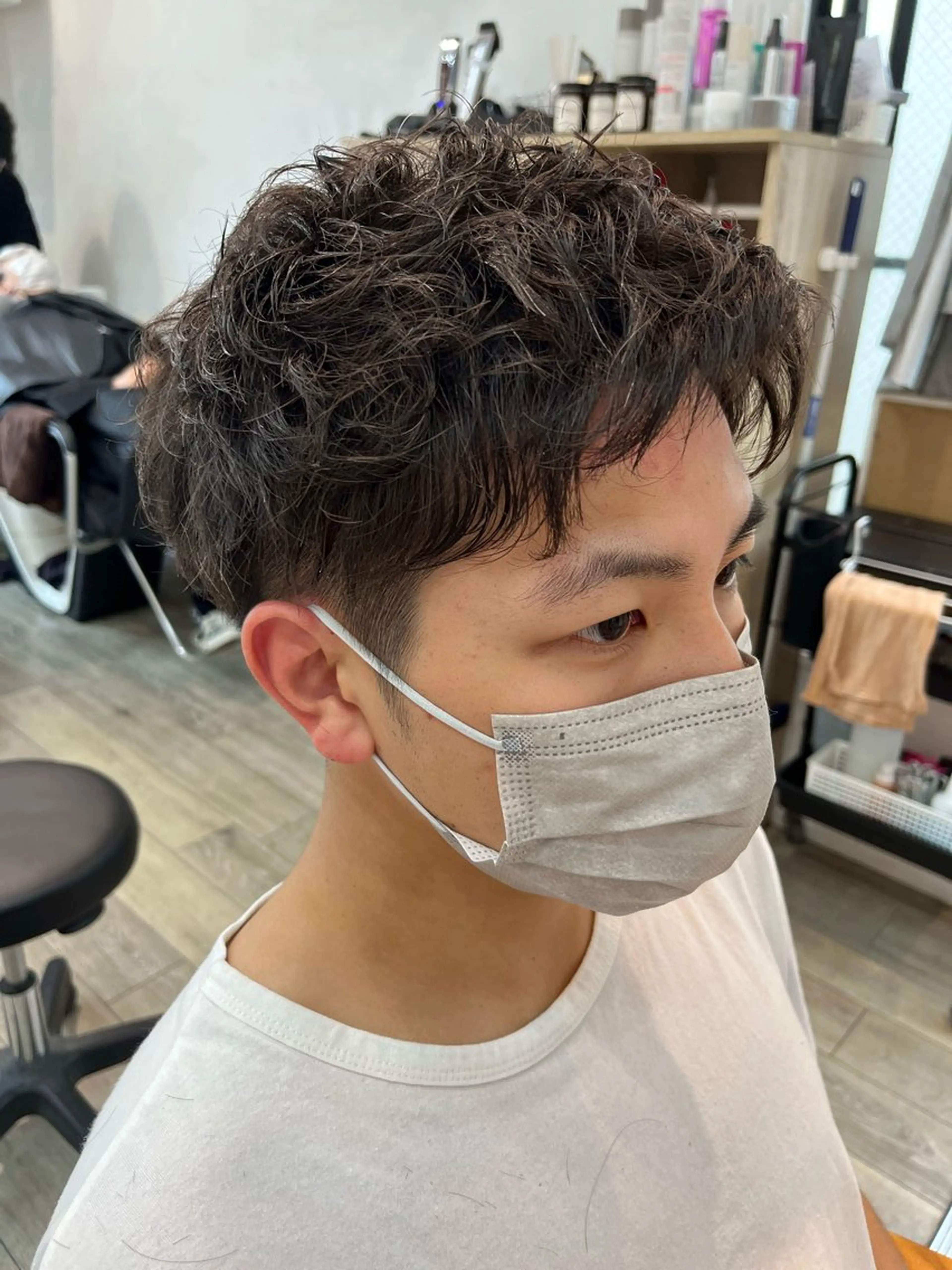 パーマ カット パーマ Lowha(ローハ)所属・蓑島廉 ミノシマレンのヘアスタイル