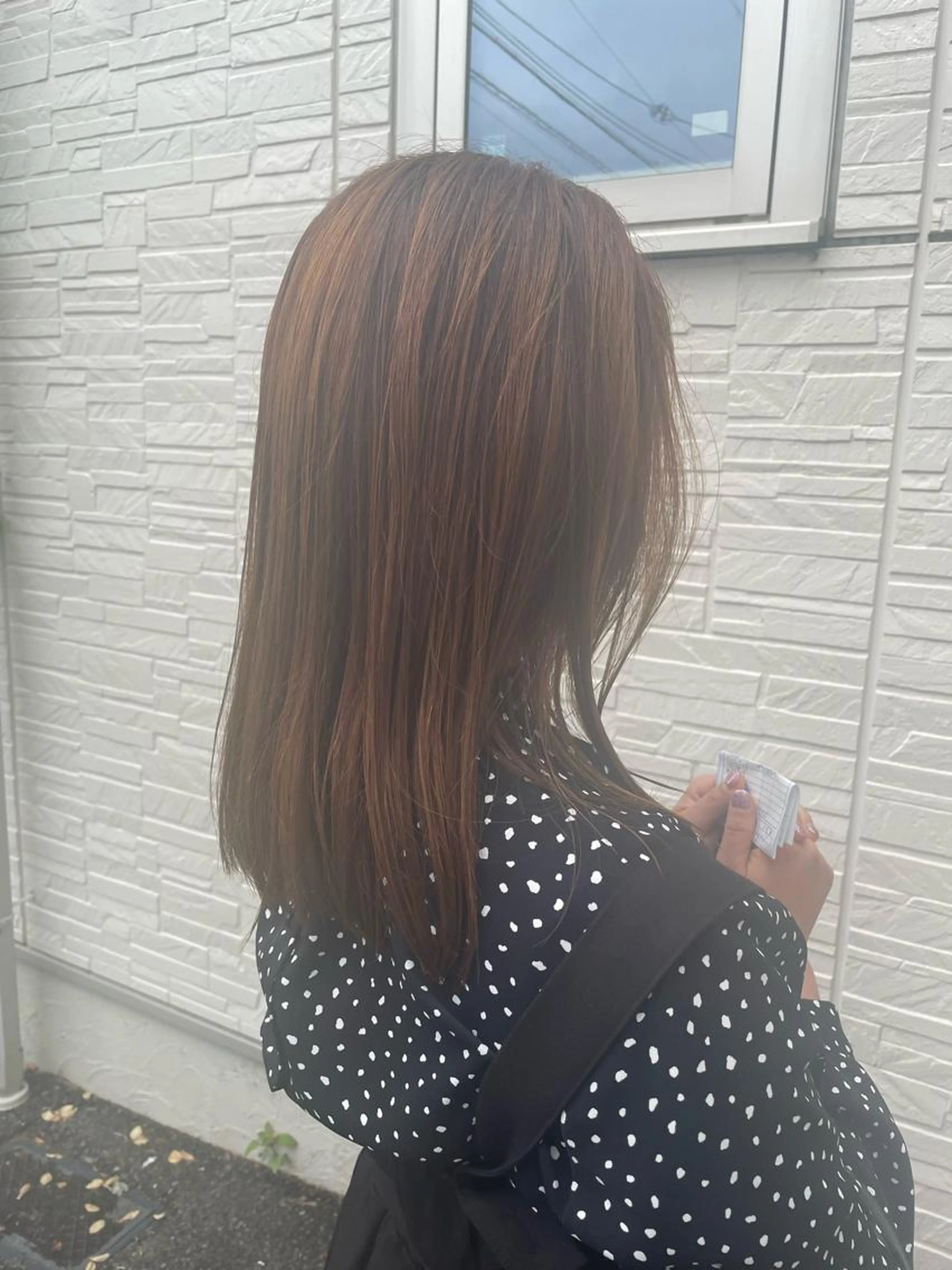 リタッチカラー＋トリートメント白髪染めでもファッションカラーでも！の写真