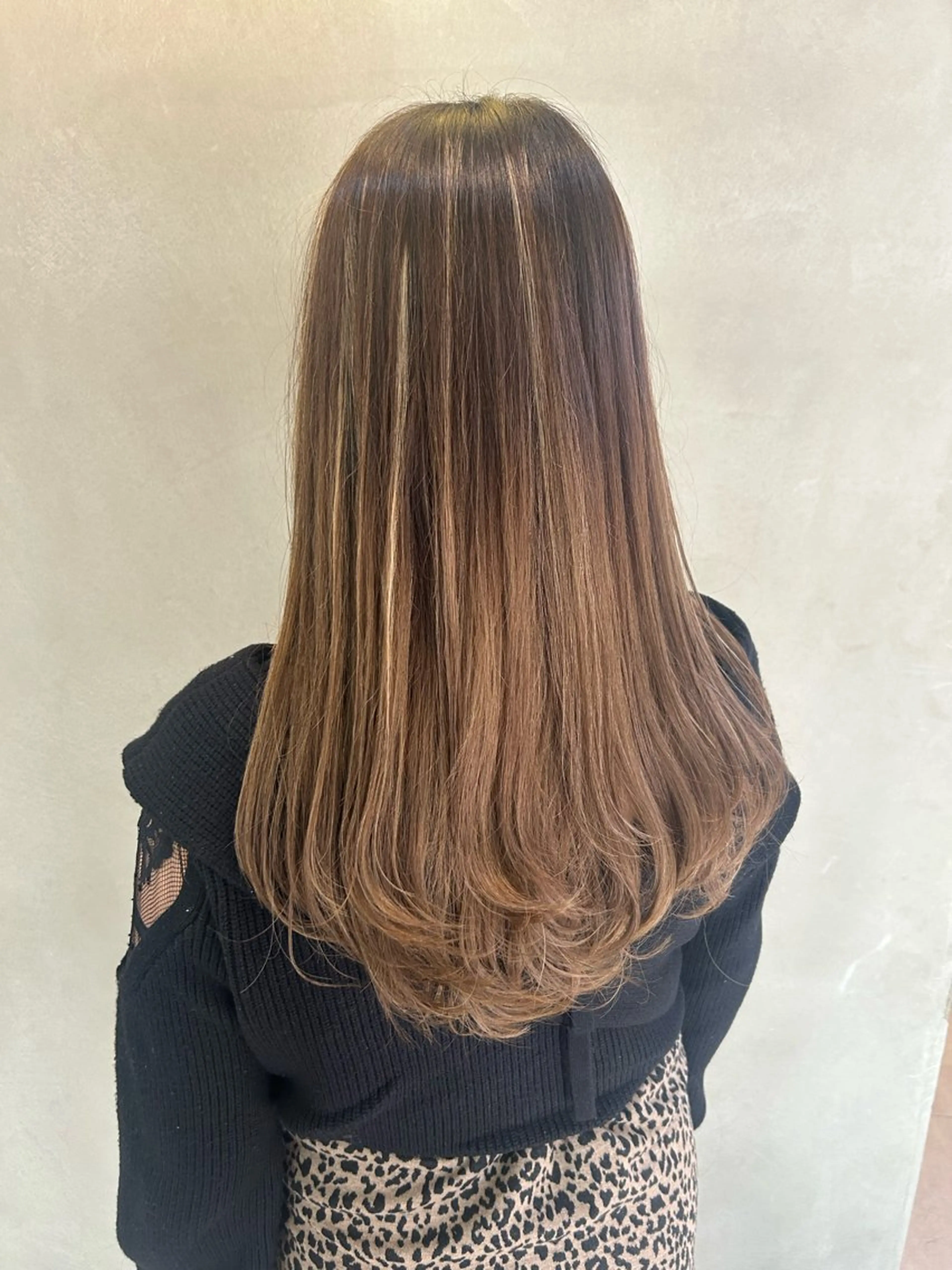 ロング 前隈 のりかのヘアスタイル