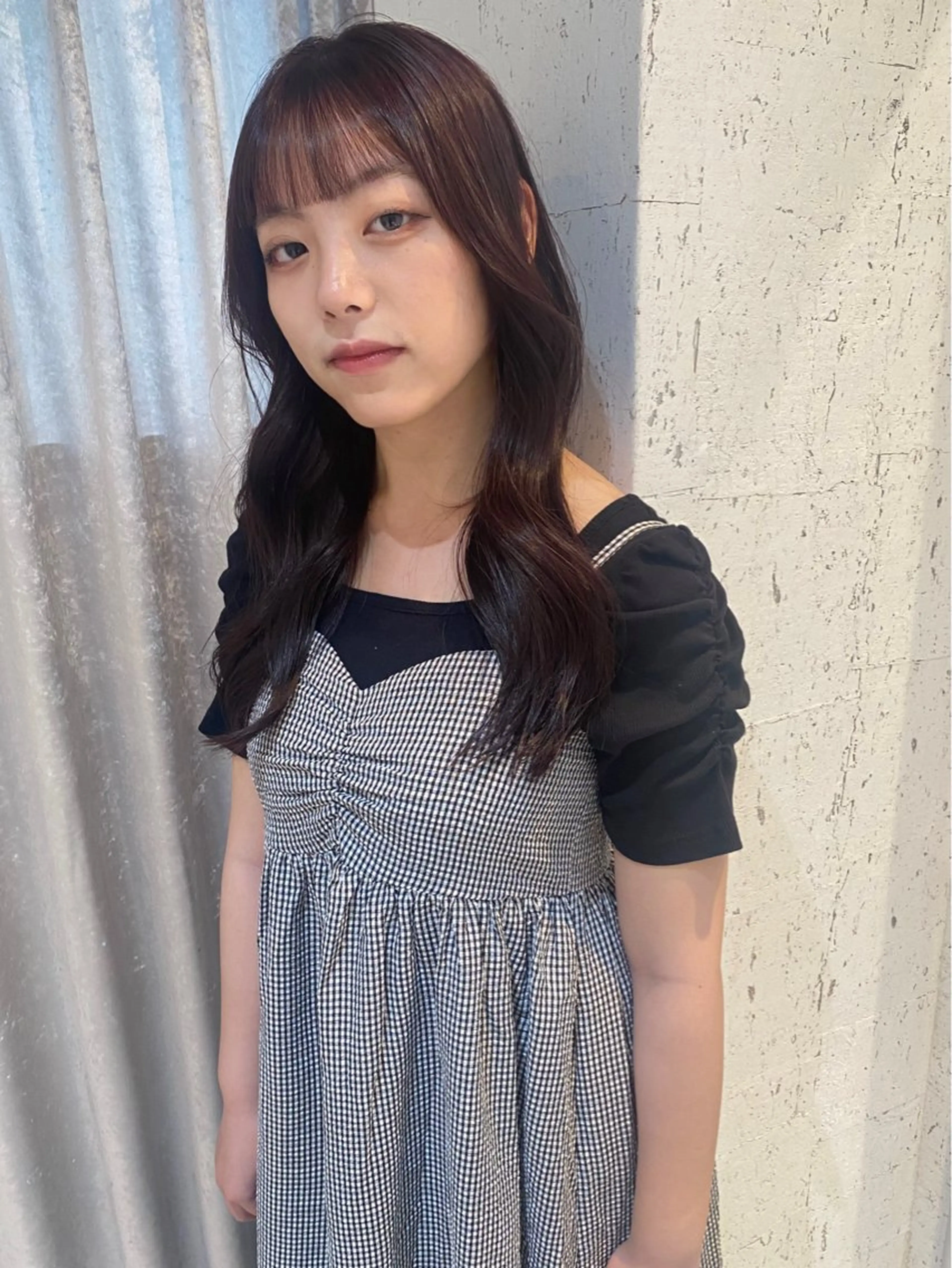 ロング カラー ブリーチ ブリーチなしカラー カット ヘアカラー トリートメント mai / linoah˚✧のヘアスタイル