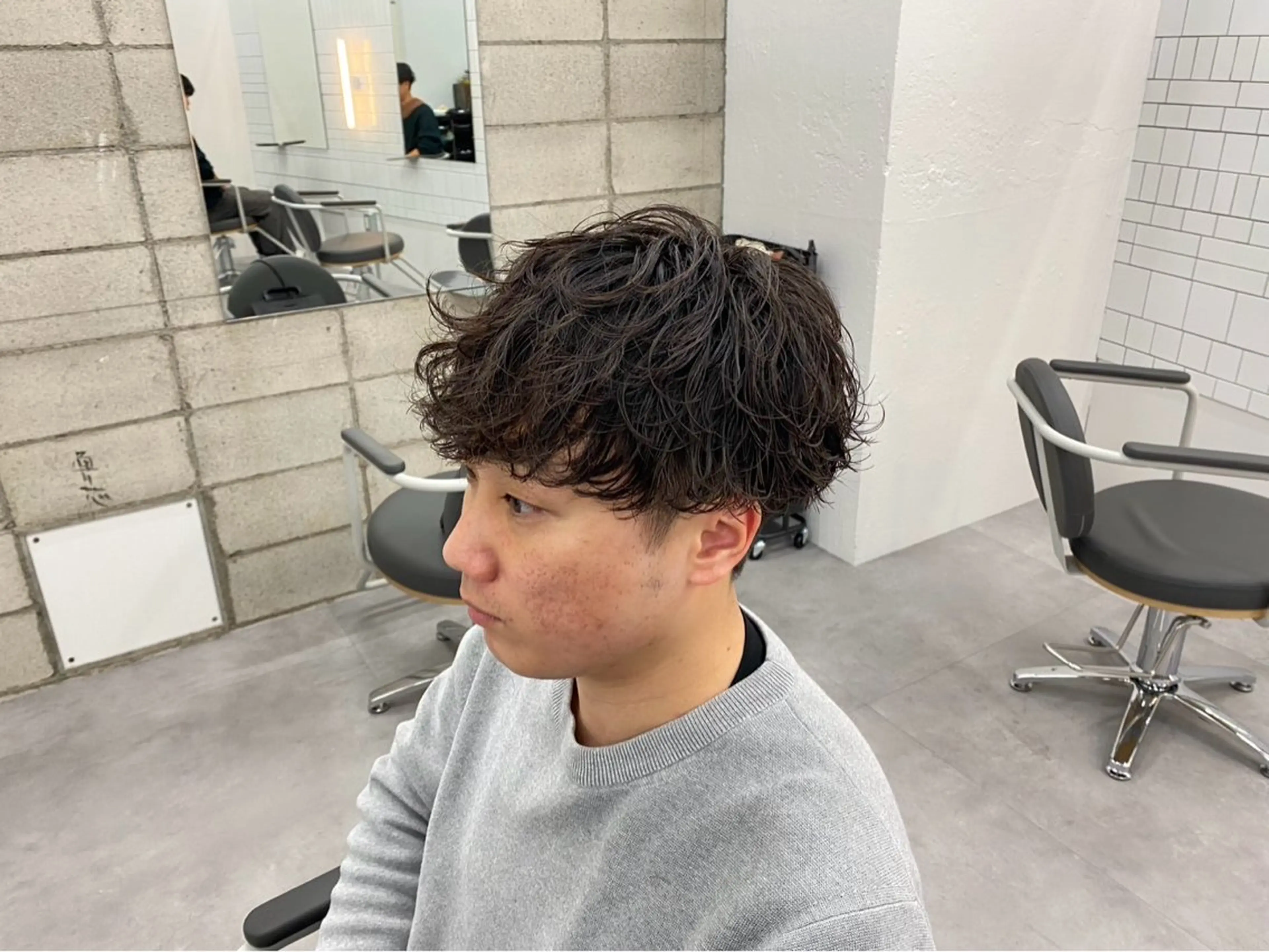 パーマ 【メンズ特化】中場 健人/西梅田/北新地のヘアスタイル